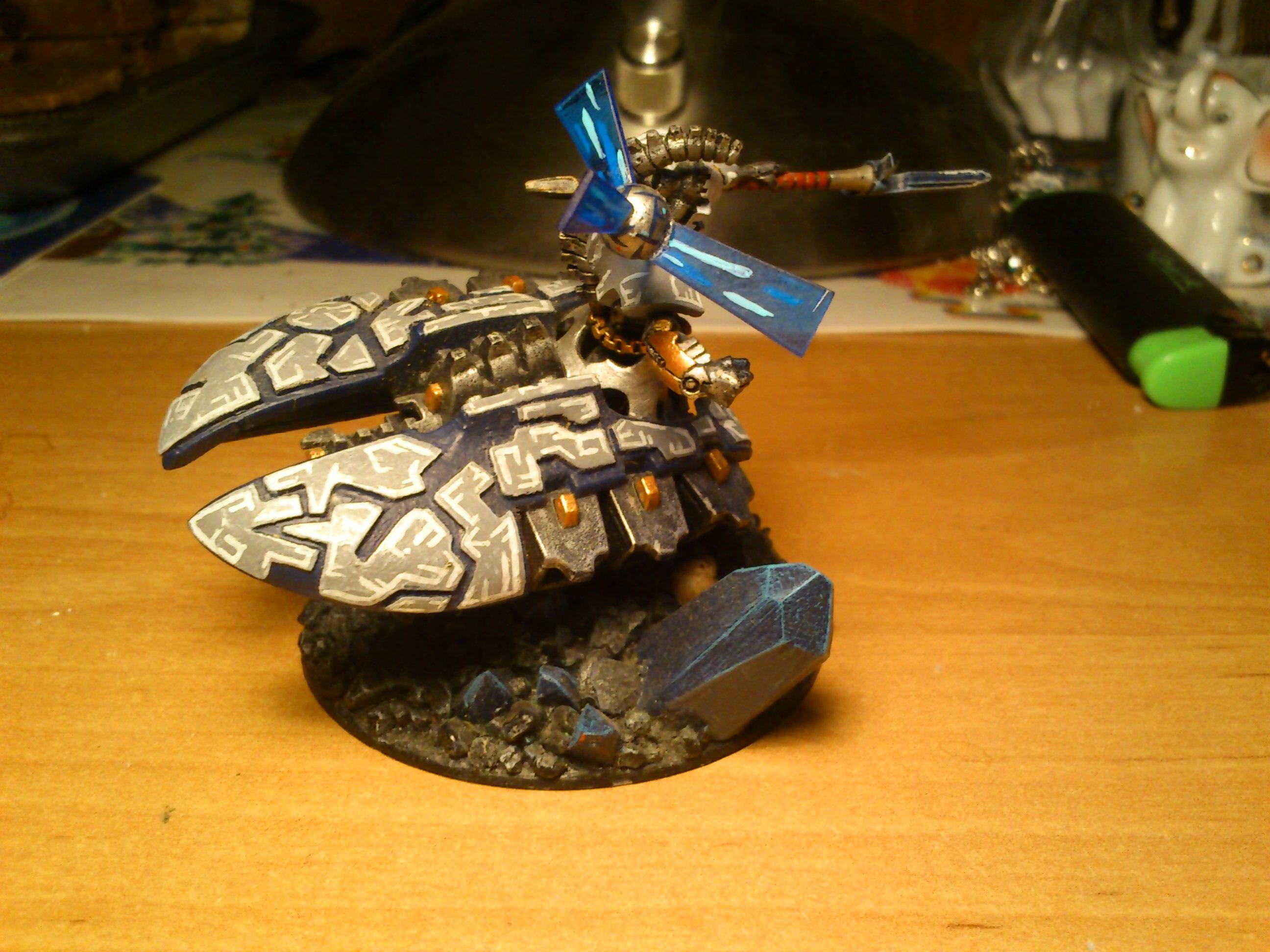 Necrons, D.Lord with orb