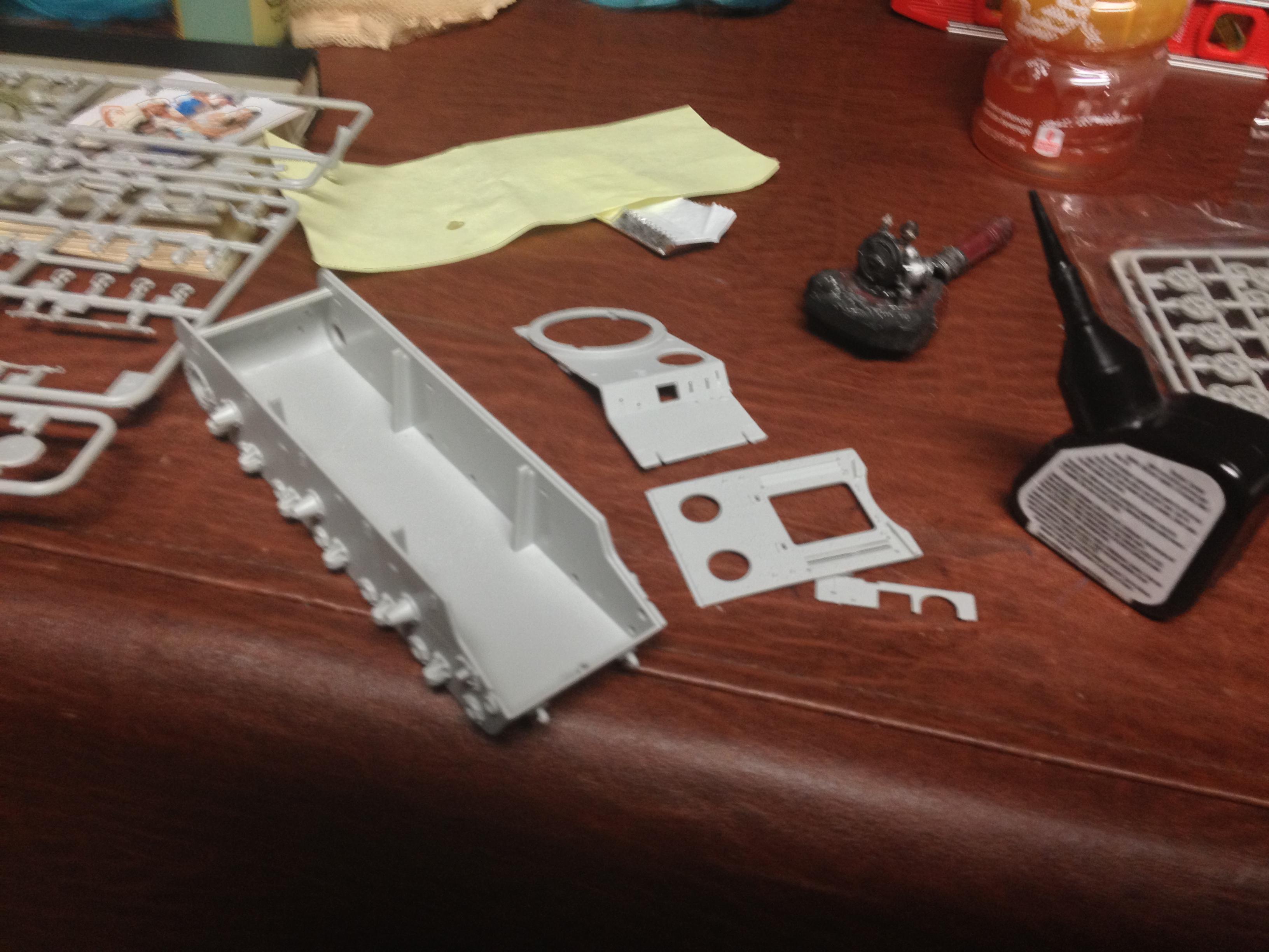 Starting the build