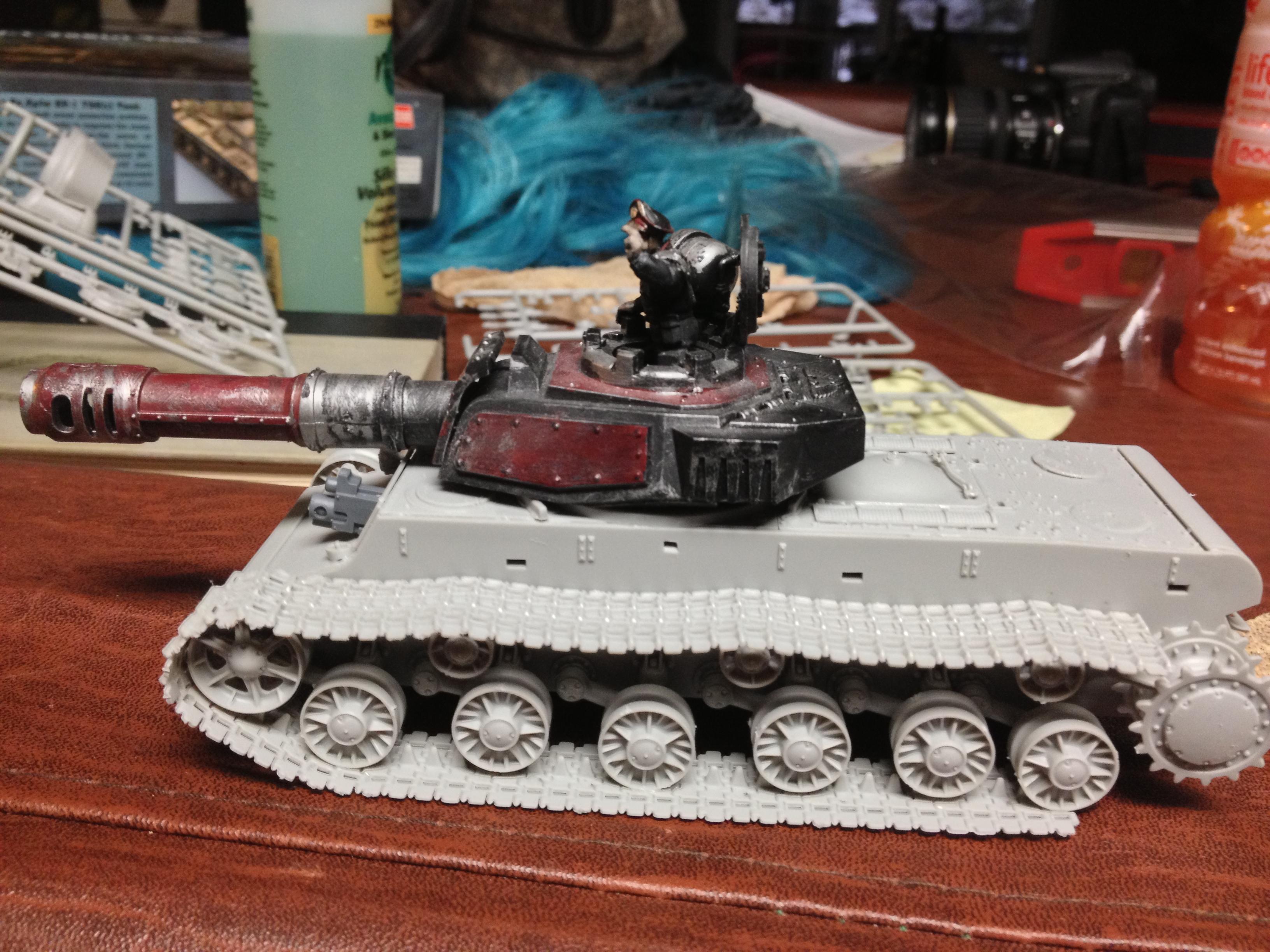 Just a test using my crappy placeholder turret.  Evil tracks still visible..