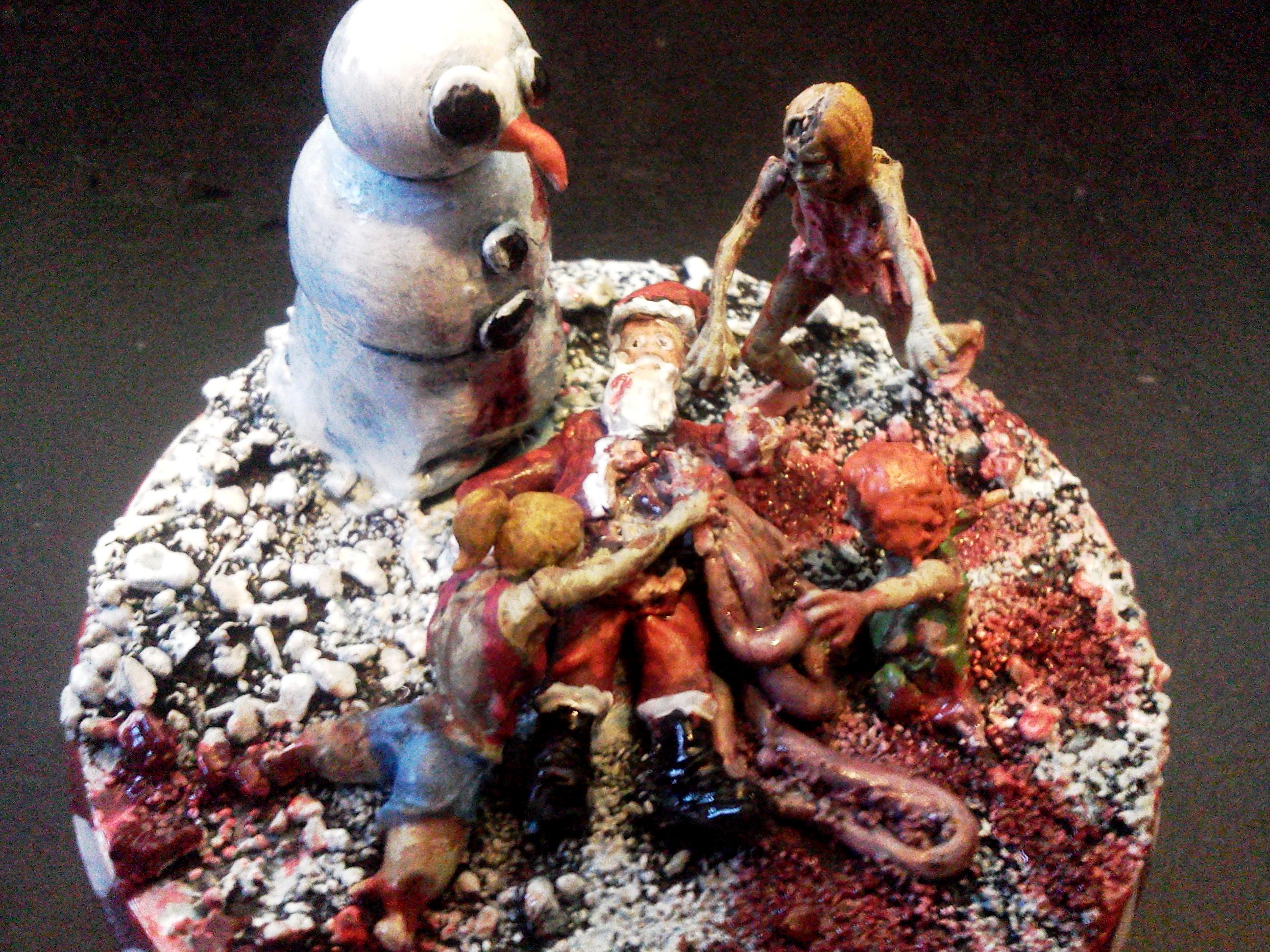 Blood, Diorama, Gore, Zombie