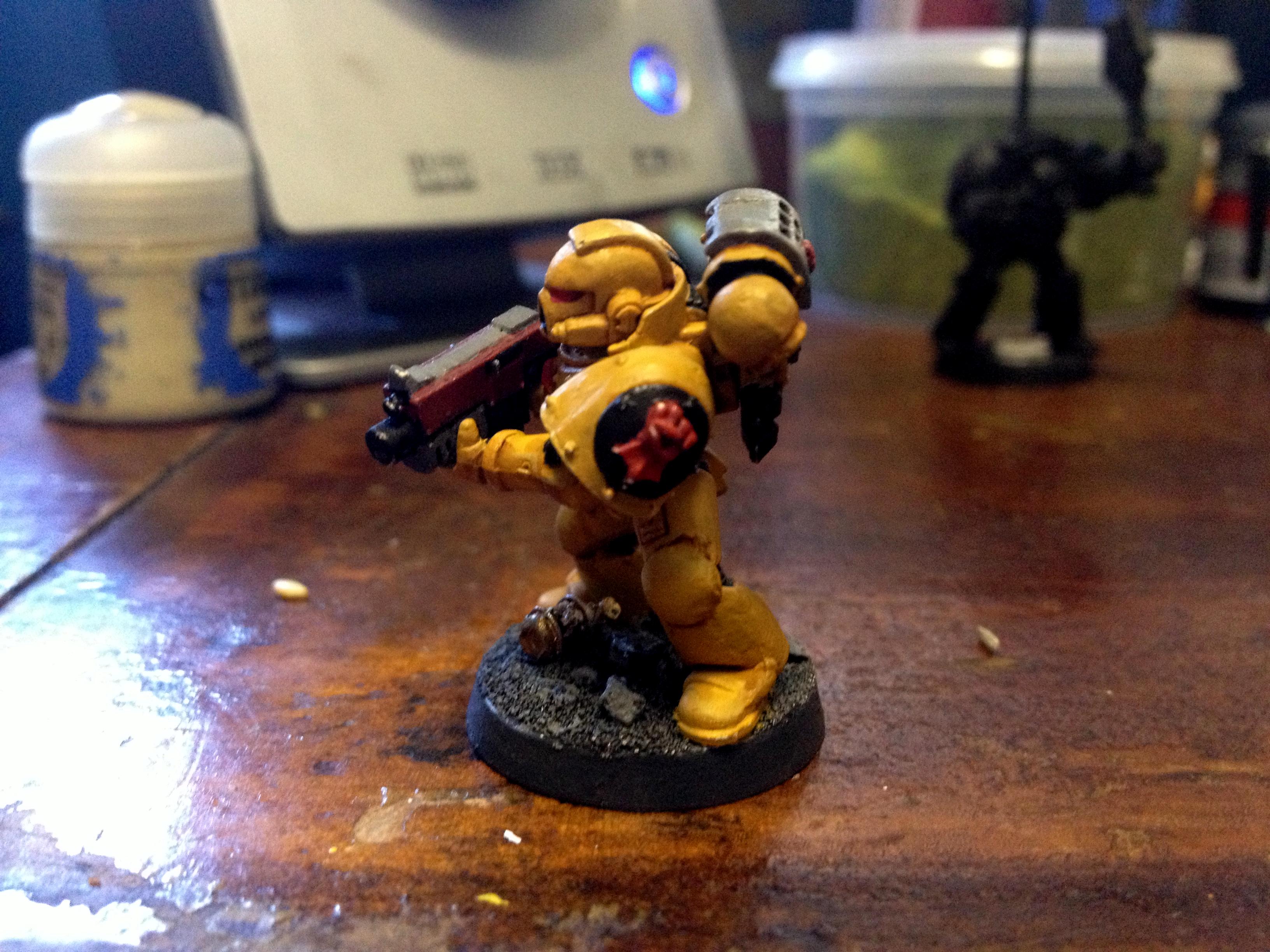 Test Imperial Fist marine