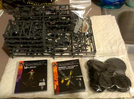 Malifaux Ten Thunders models