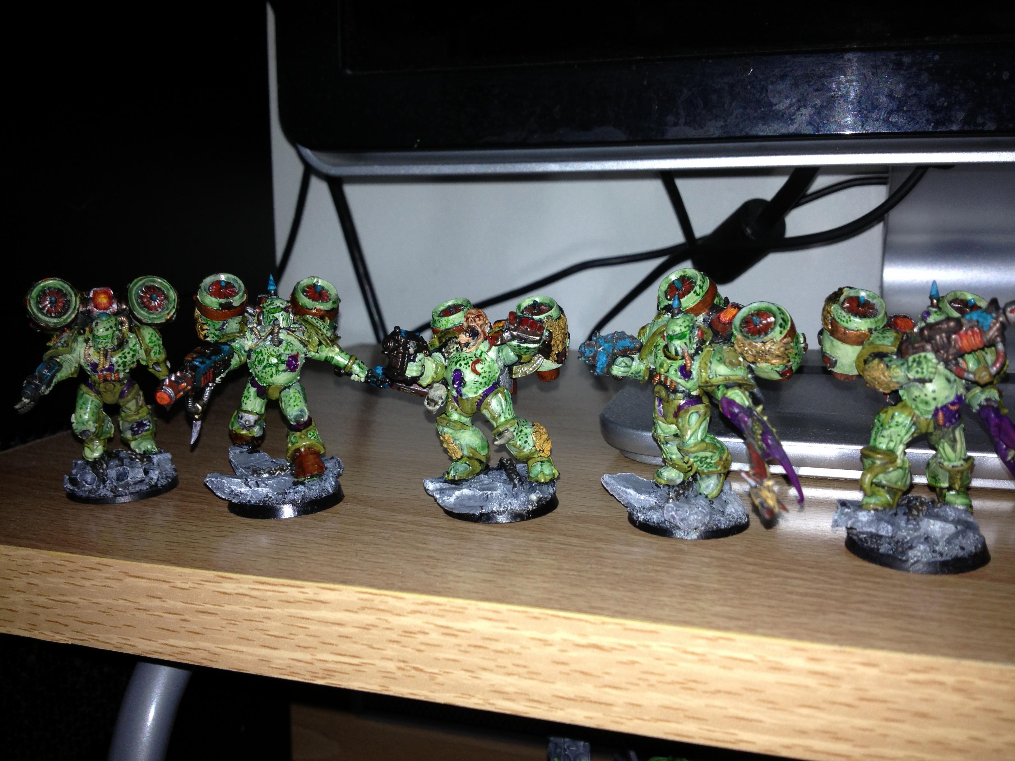 Chaos Space Marines, Nurgle, Raptors, Warhammer 40,000