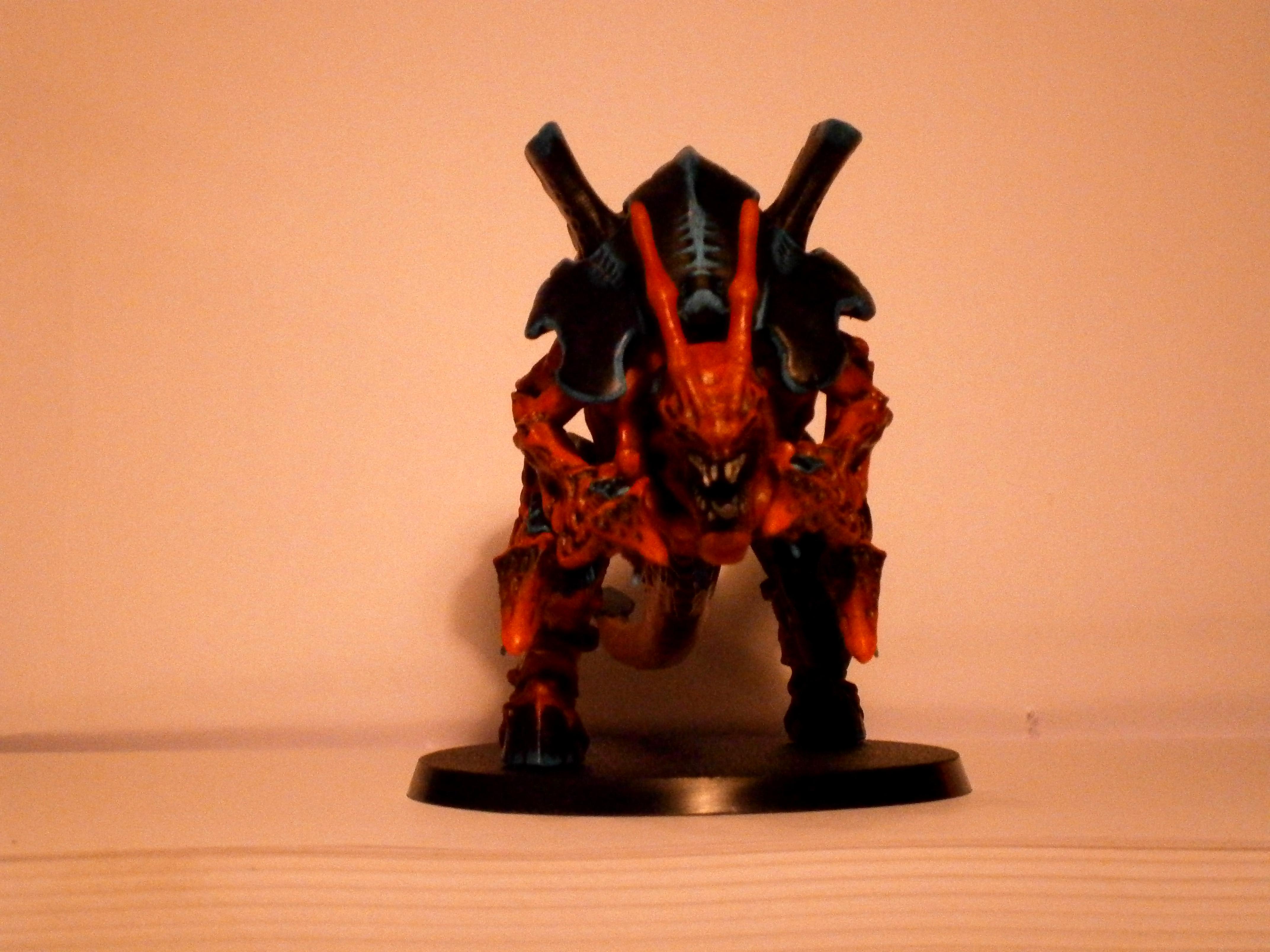Behemoth, Carnifex, Dakkafex, Large Creature, Red, Tyranids