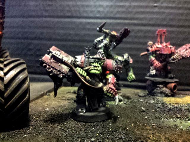 Big Chopper, Crimson Minded, Nob, Orks