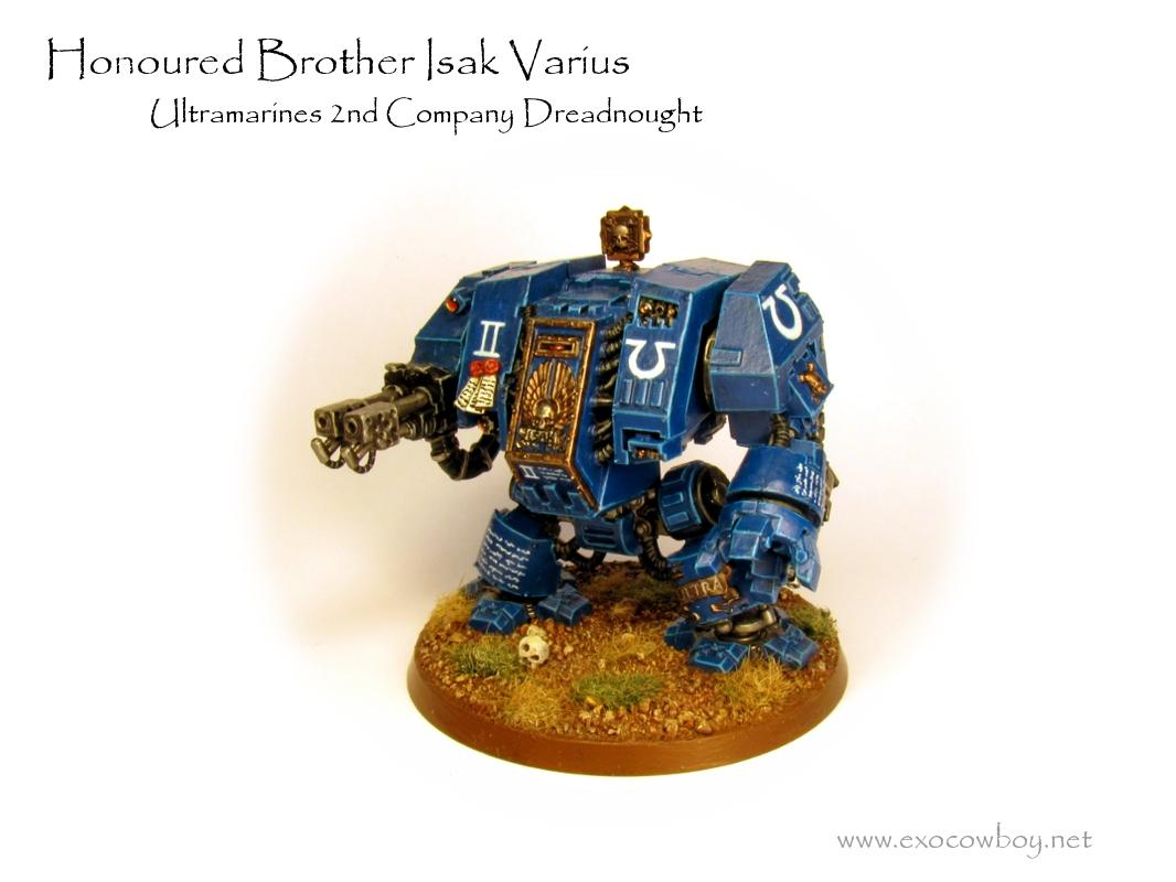 Dreadnought, Space Marines, Ultramarines