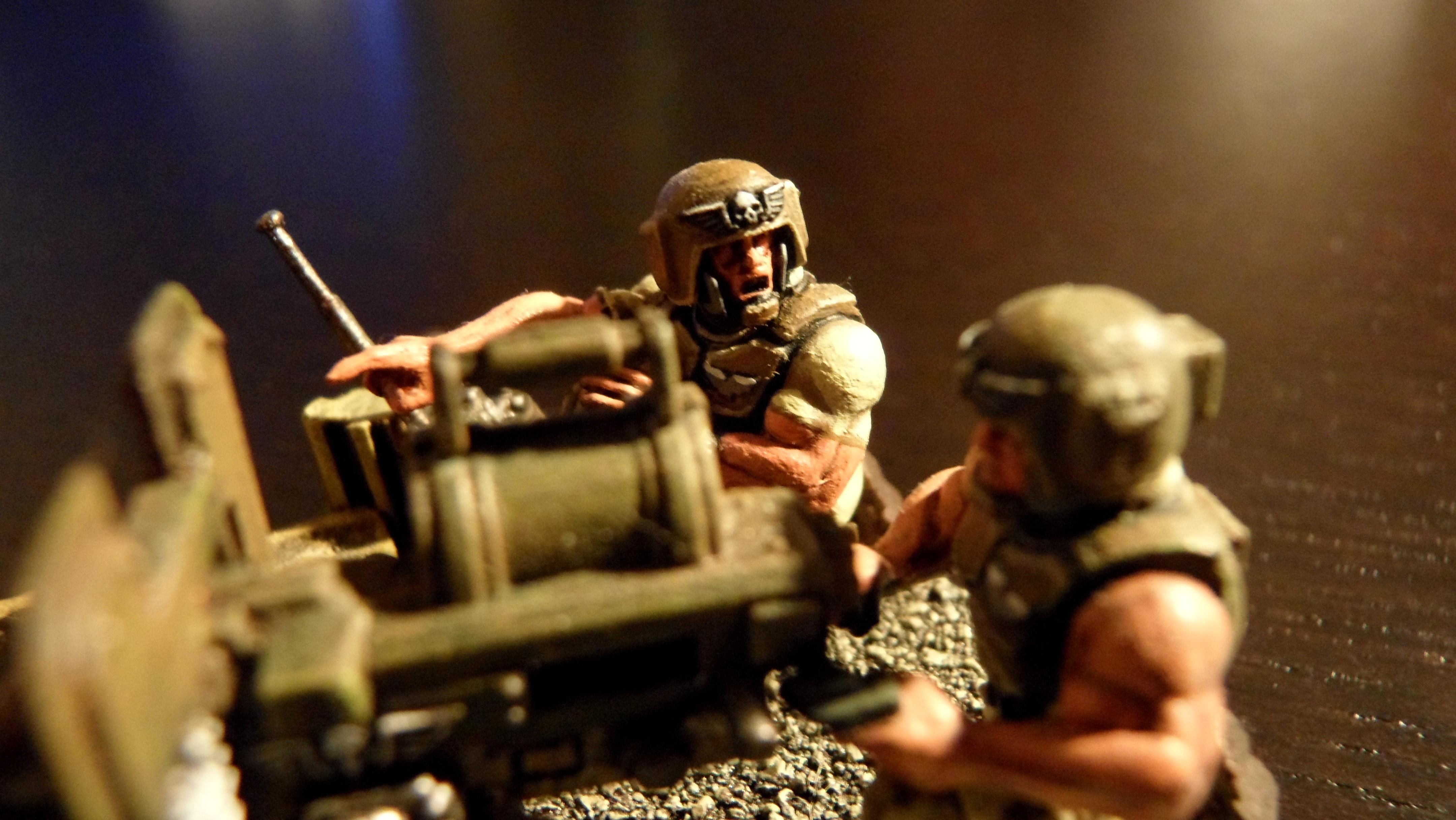 Big Gunz, Diorama, Imperial Guard, Imperial Guard Diorama