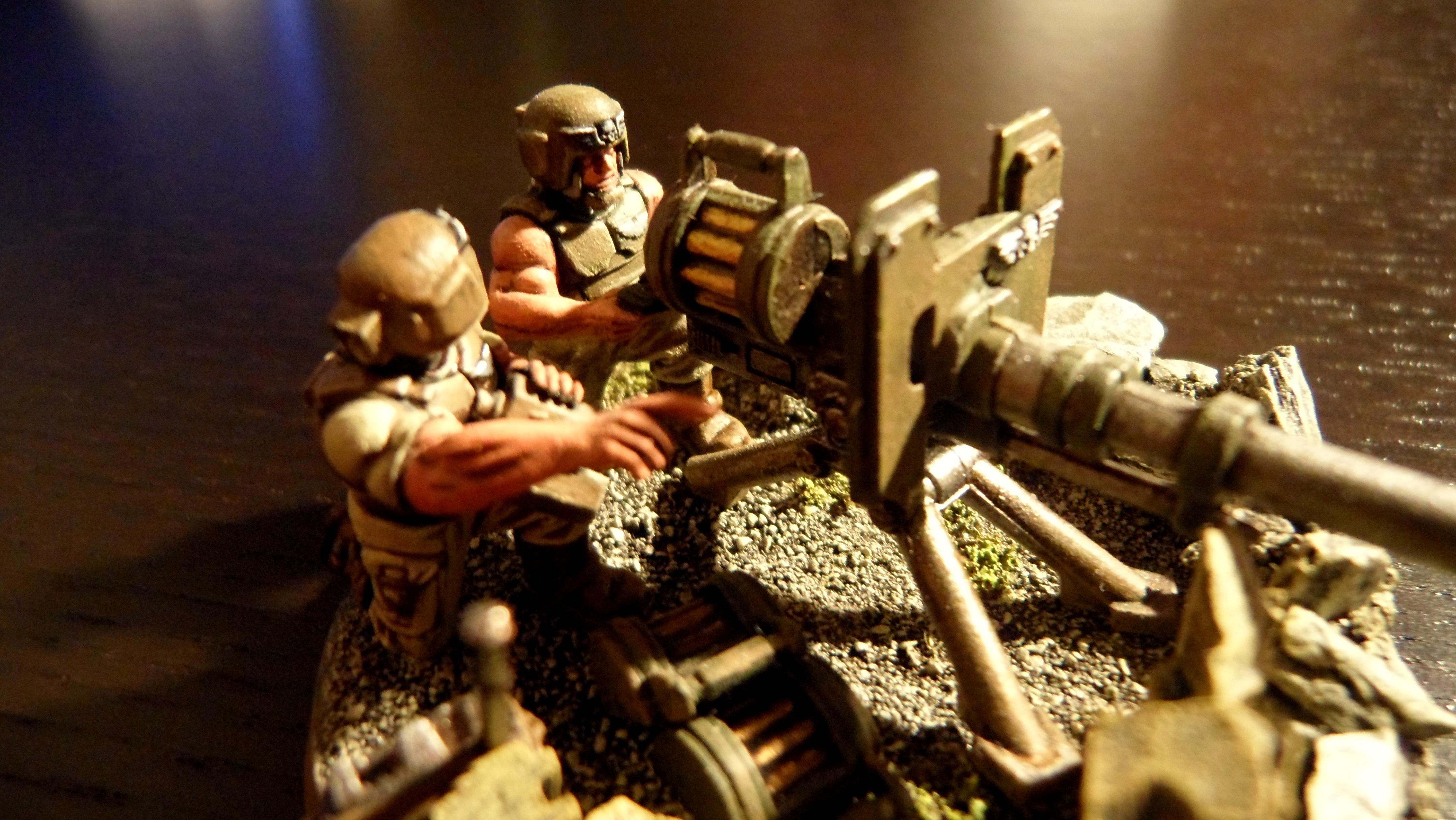 Big Gunz, Diorama, Imperial Guard, Imperial Guard Diorama