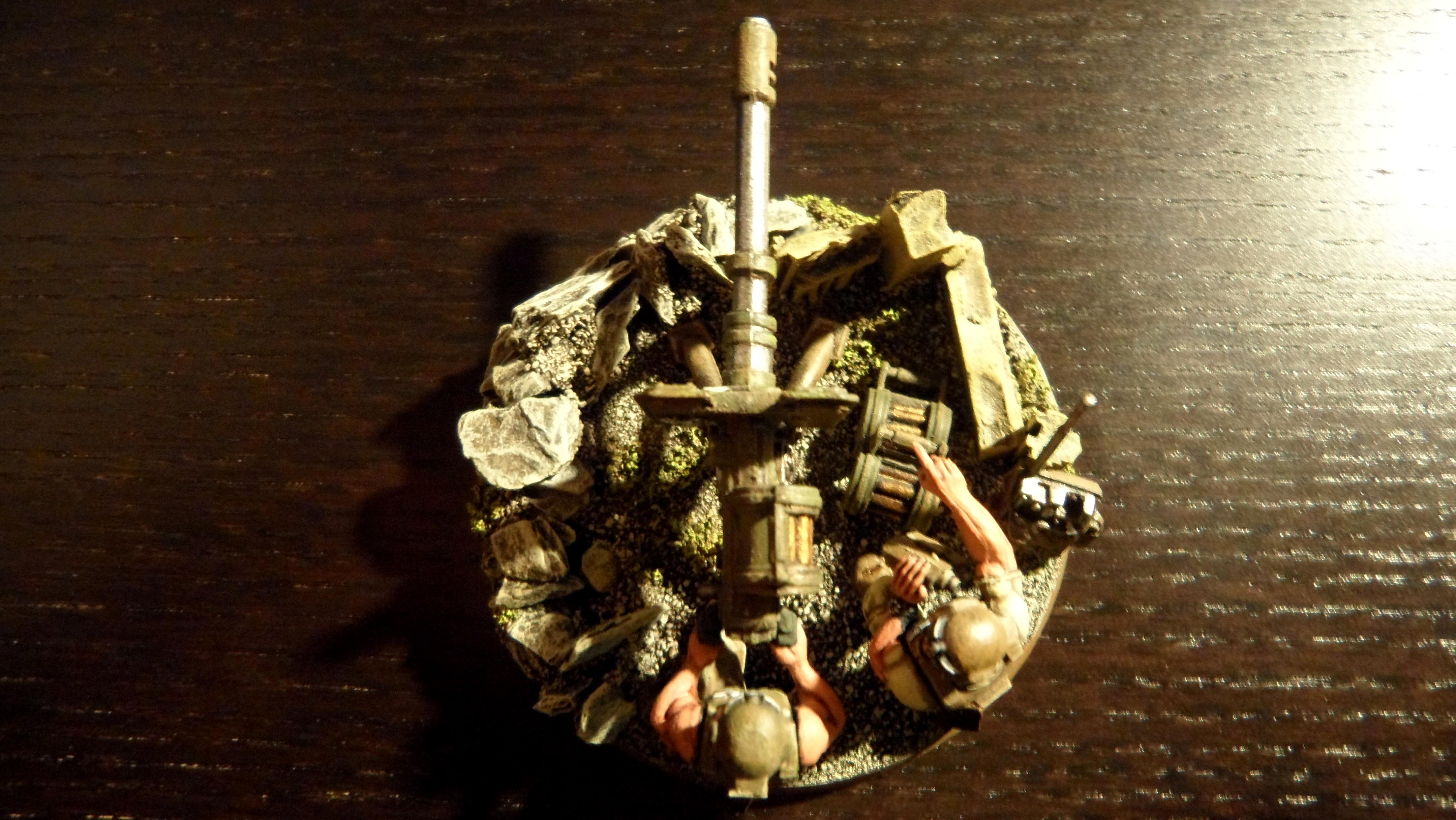 Big Gunz, Diorama, Imperial Guard, Imperial Guard Diorama
