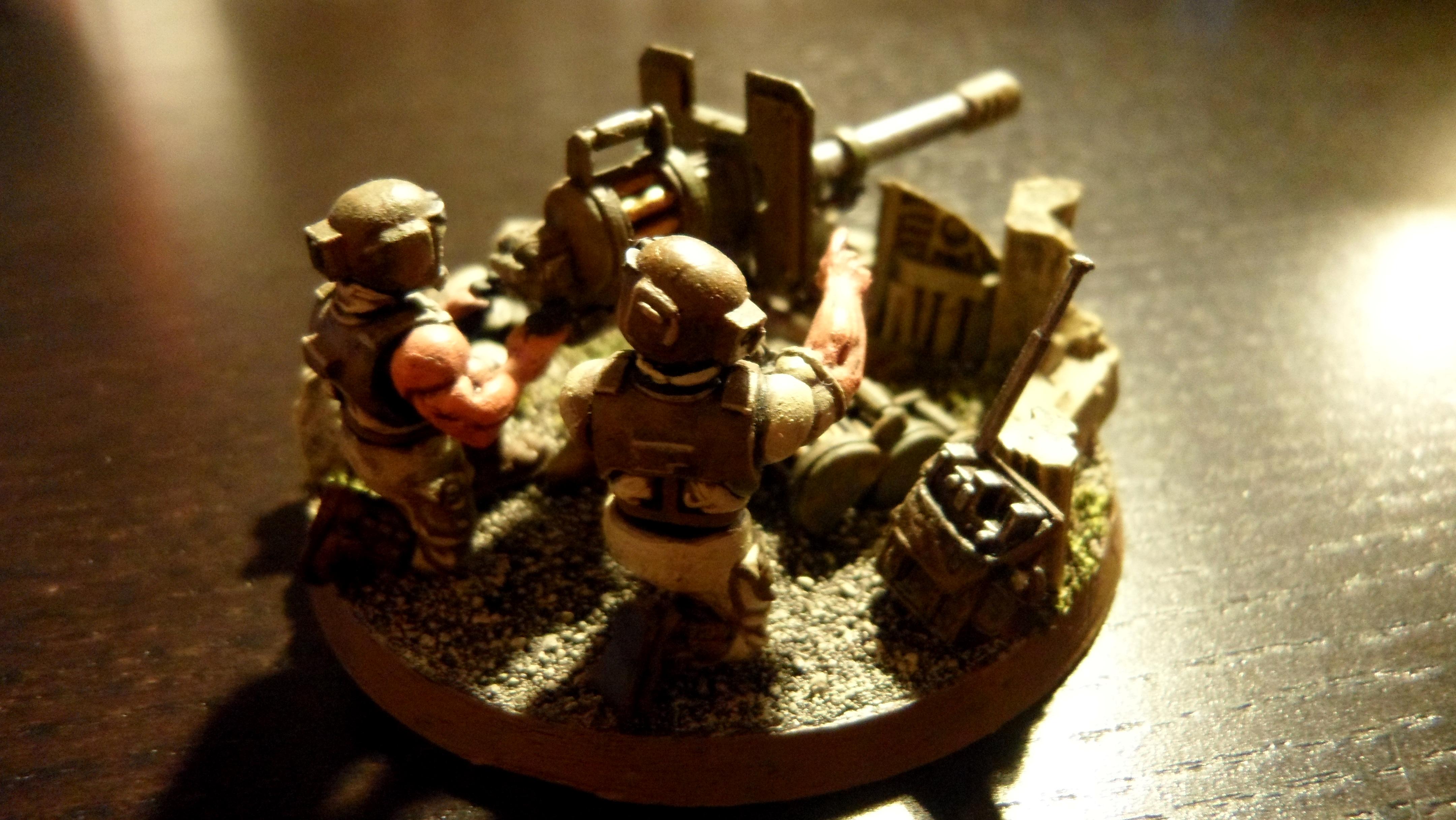 Big Gunz, Diorama, Imperial Guard, Imperial Guard Diorama