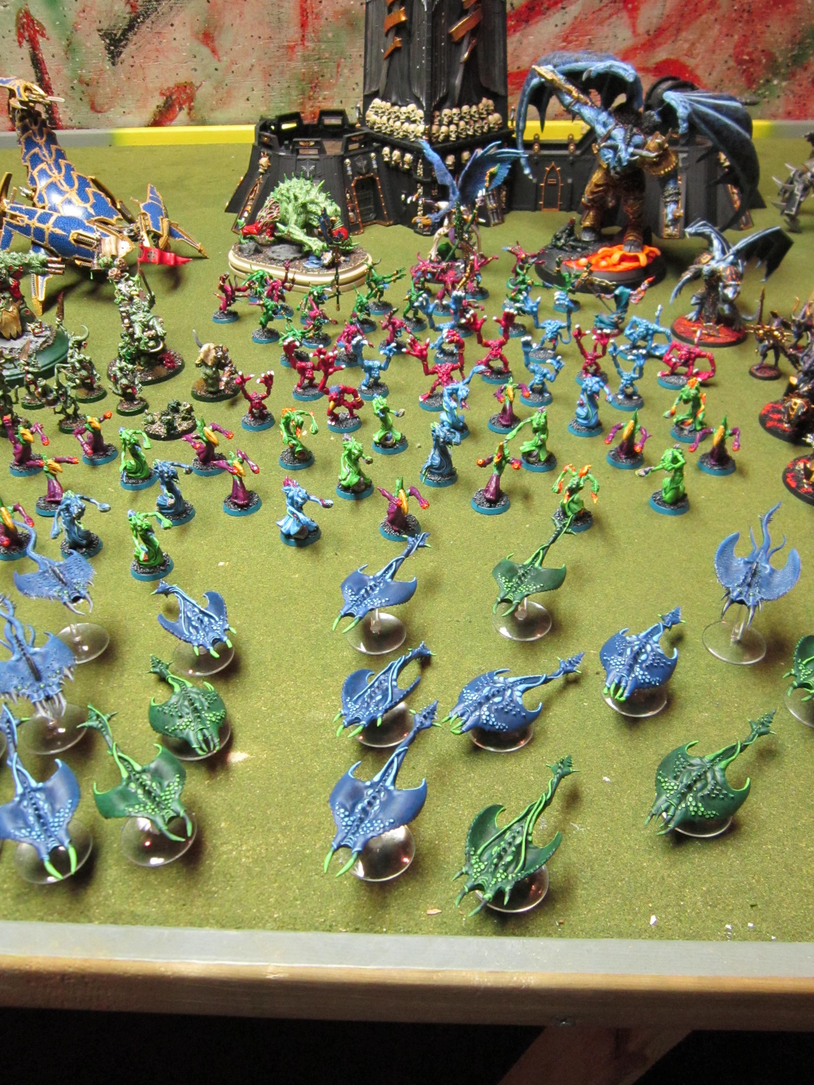 Bloodthirster, Chaos, Daemons, Forge, Khorne, Prince, Slaanesh, Tzneetch, Warhammer 40,000