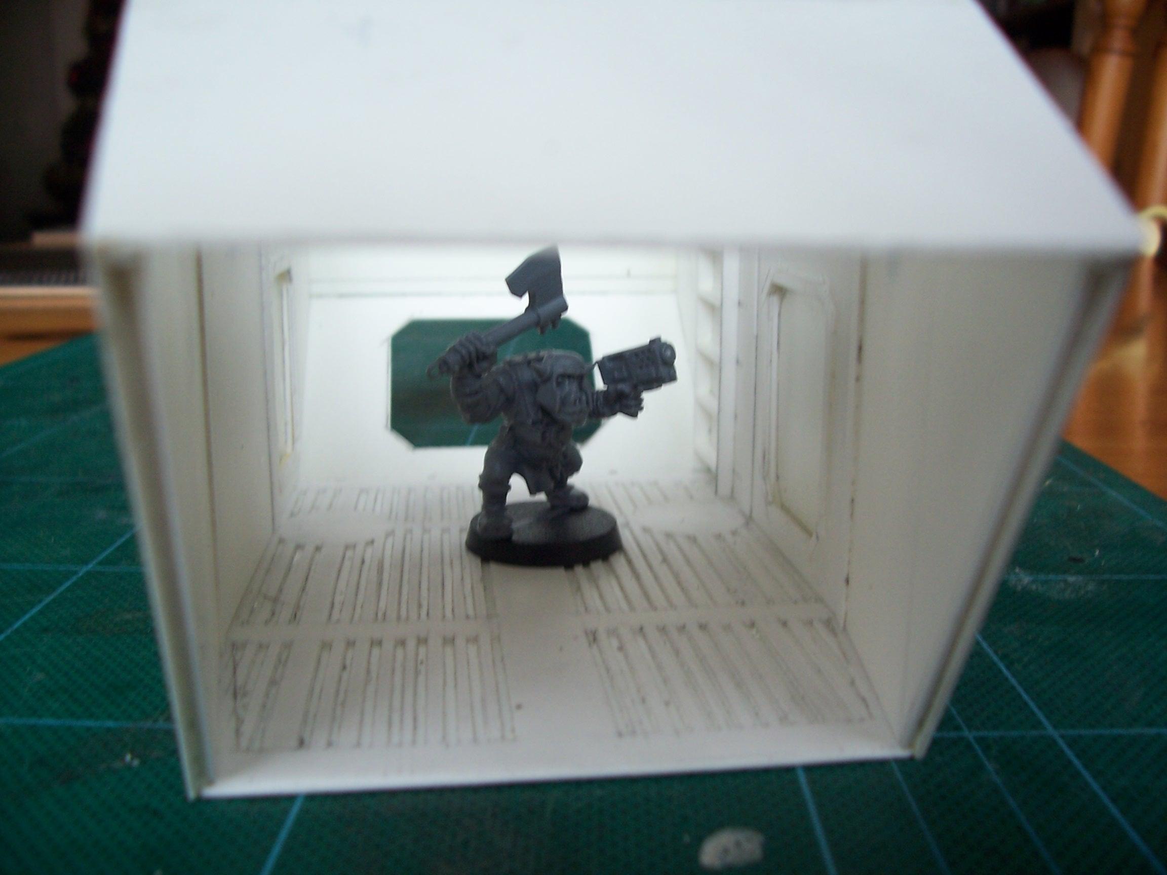 Gunship, Plasticard, Scratch Build, Thunderhawk, Work In Progress
