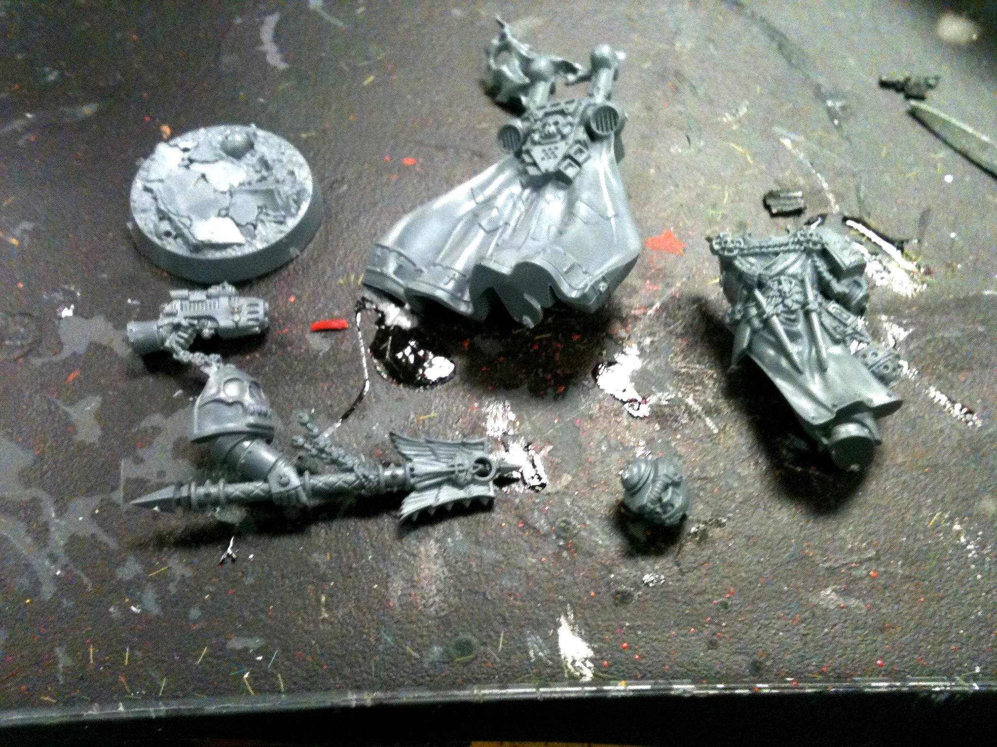 Blood Ravens, Chaplain, Dark Angels, Dark Vengeance, Deadshot, Work In Progress