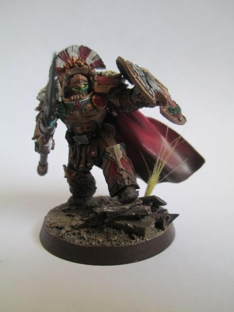 Space Marines, Minotaurs -  Asterion Malloc - Front