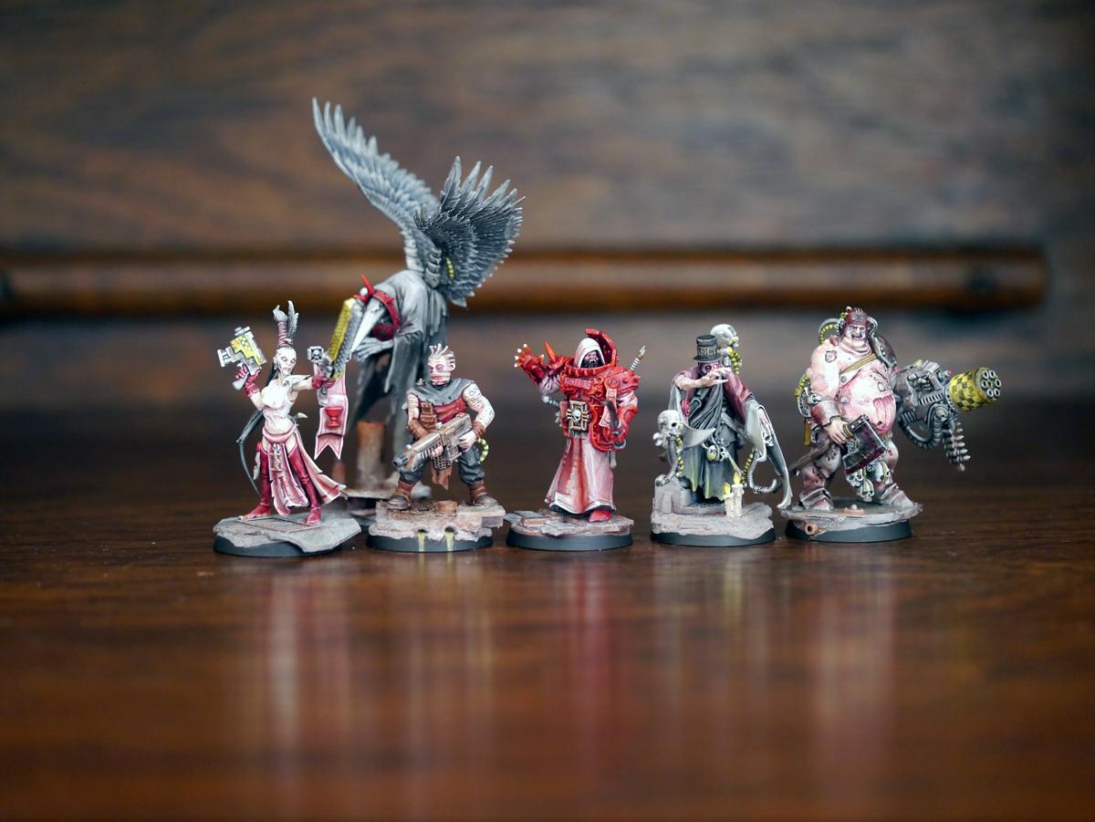 Awesome, Daemon Host, Henchmen, Inquisitor, Radical