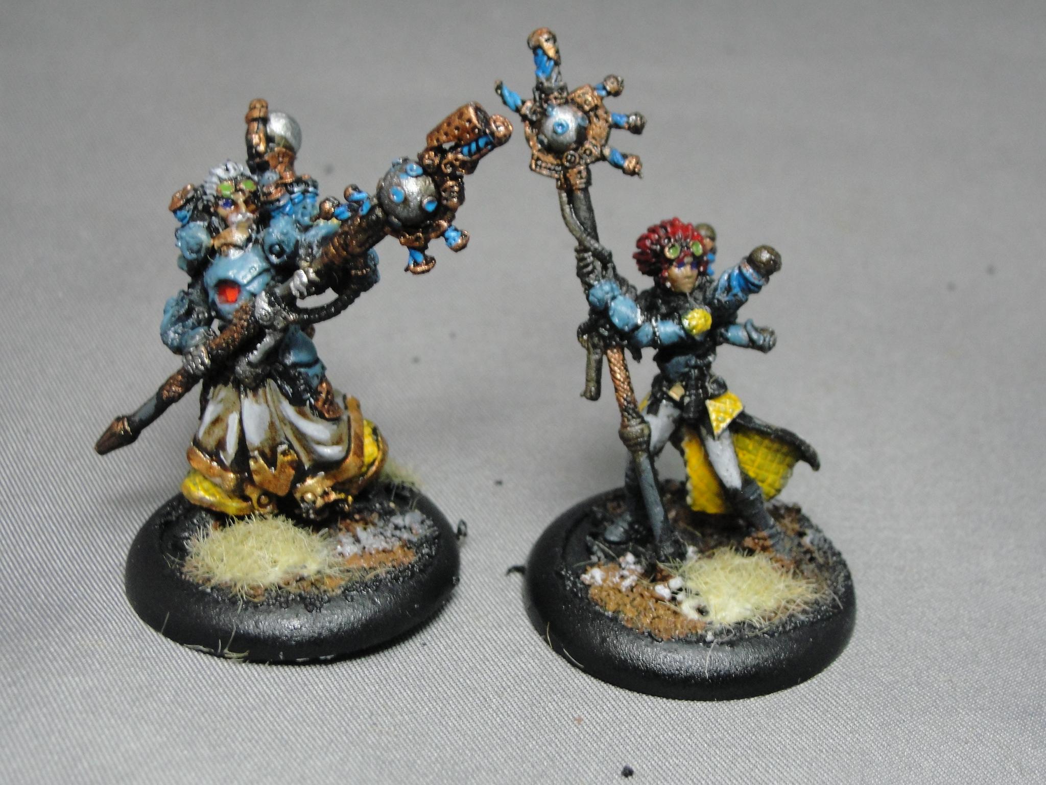 Warmachine, Cygnar, Artificer General Nemo, Stormchaser Finch