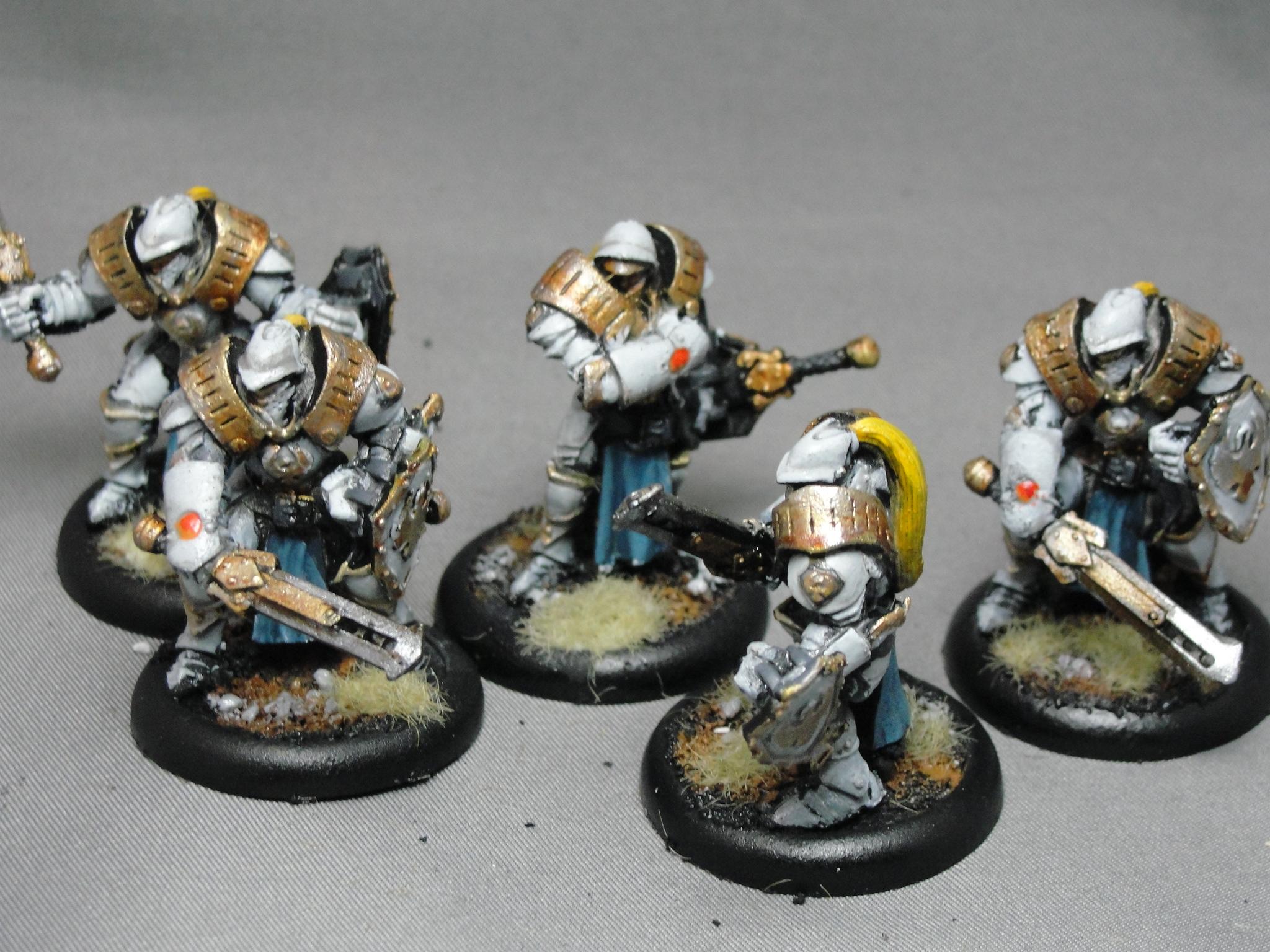 Warmachine, Cygnar, Sword Knights
