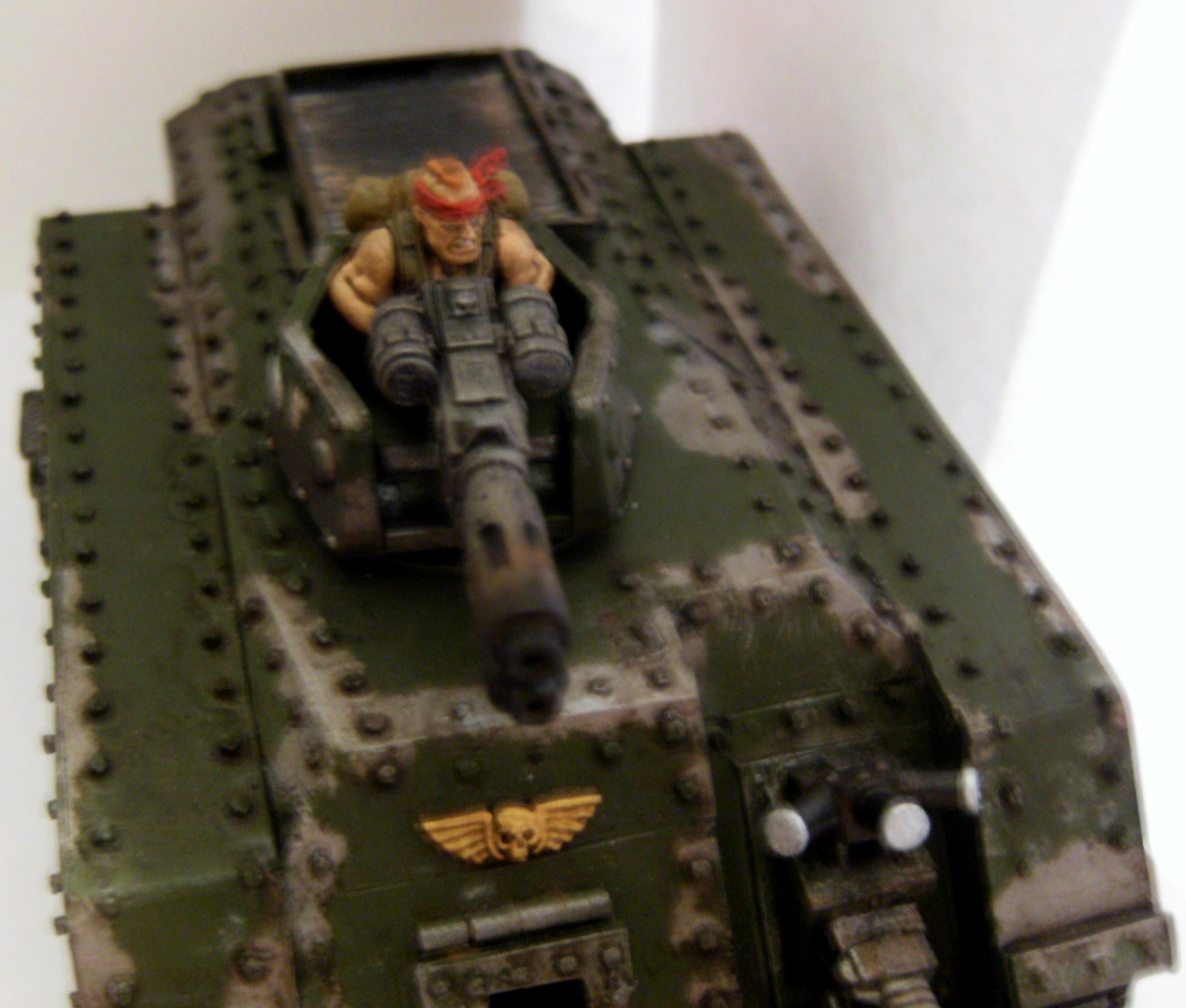 Cadians, Catachan, Devil Dog, Fast Attack, Green, Imperial Guard, Melta Cannon, Meltagun, Muklti-melta, Tank, Warhammer 40,000, Weathered