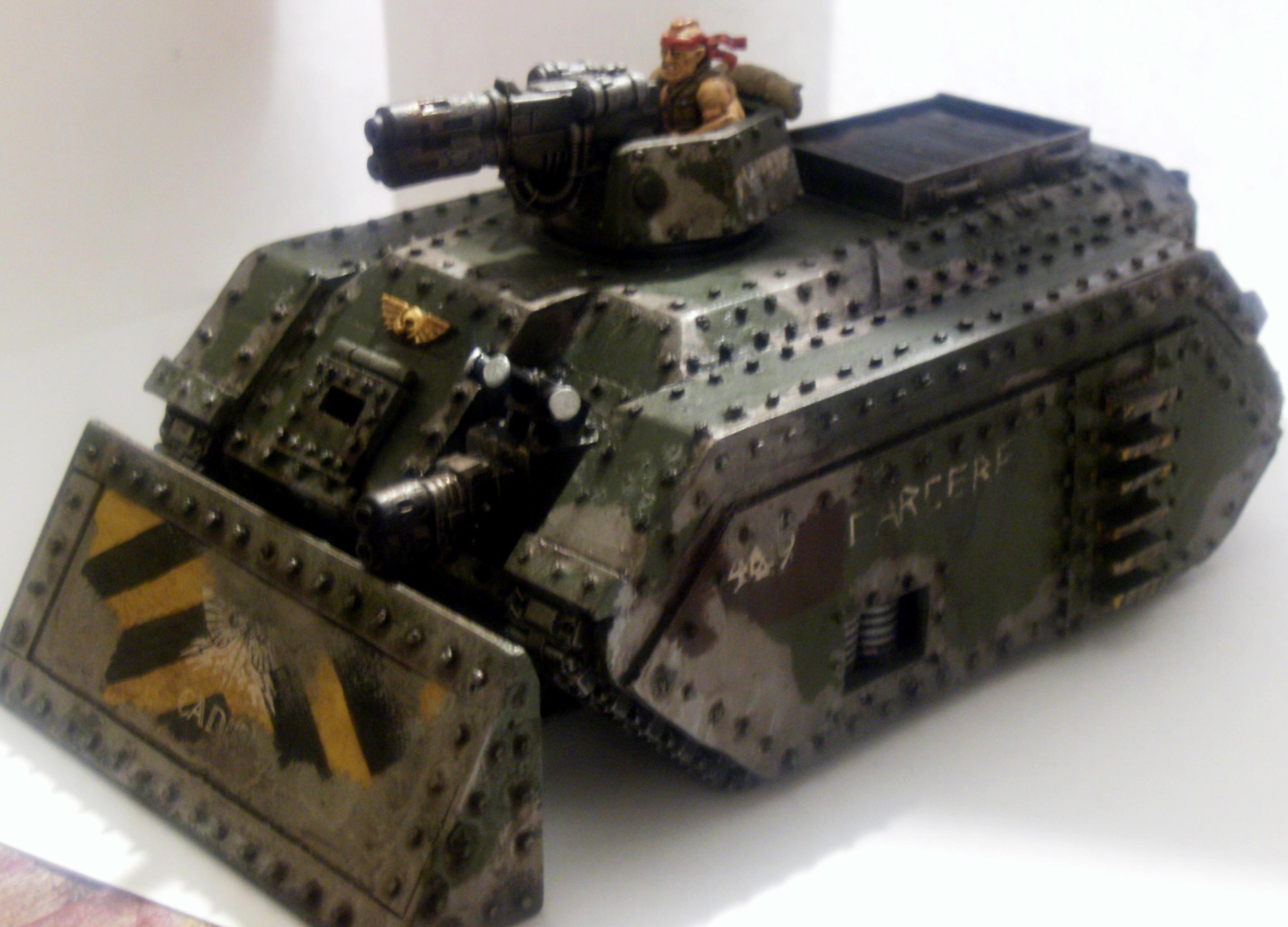 Cadians, Catachan, Devil Dog, Fast Attack, Green, Imperial Guard, Melta Cannon, Meltagun, Muklti-melta, Tank, Warhammer 40,000, Weathered