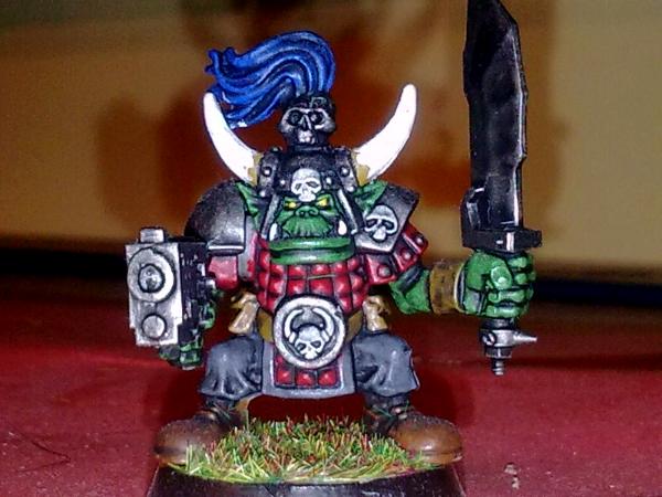 A blast from the past- Old 40K Orks (