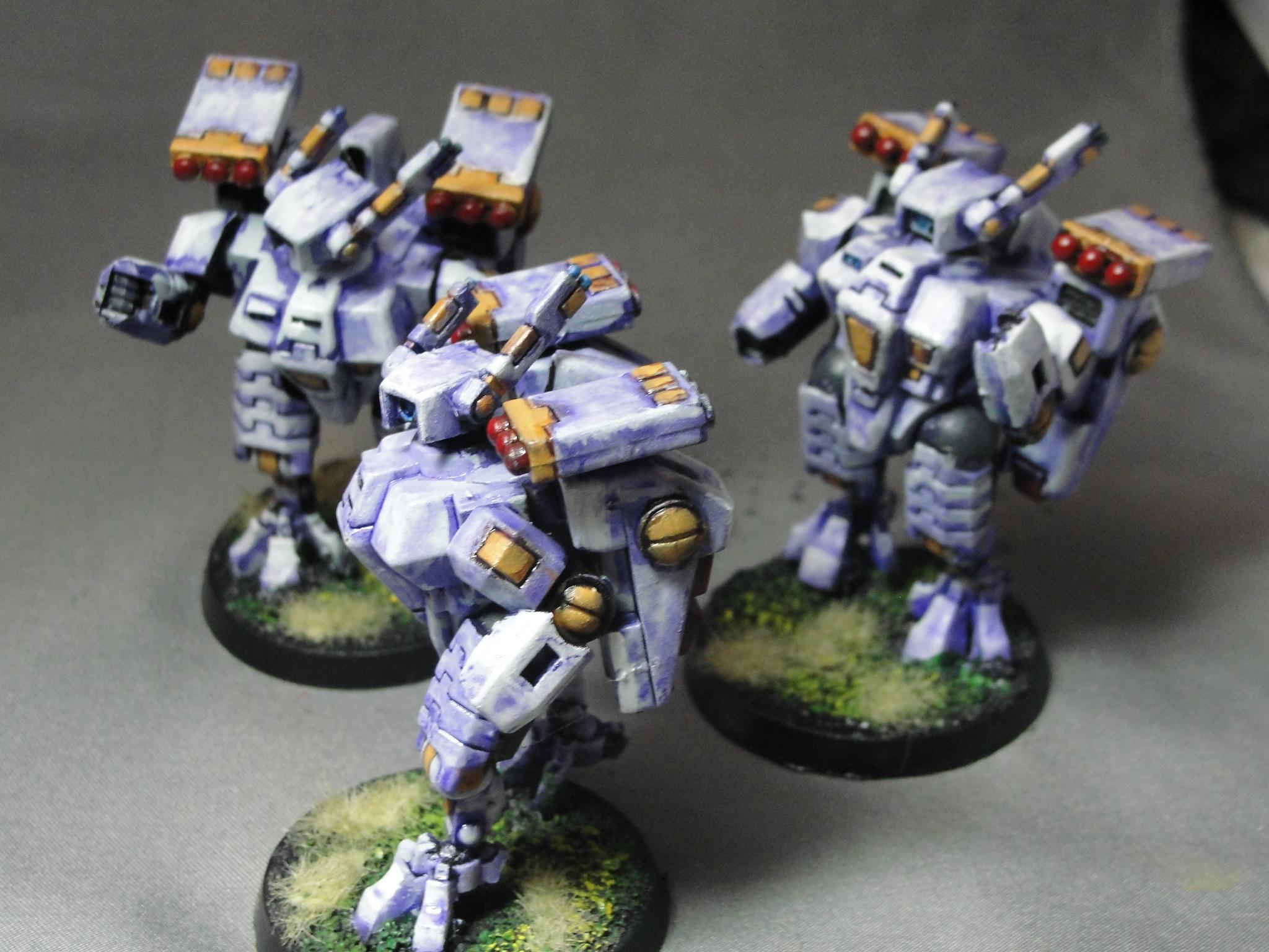 Warhammer 40k, Tau, Crisis Suits