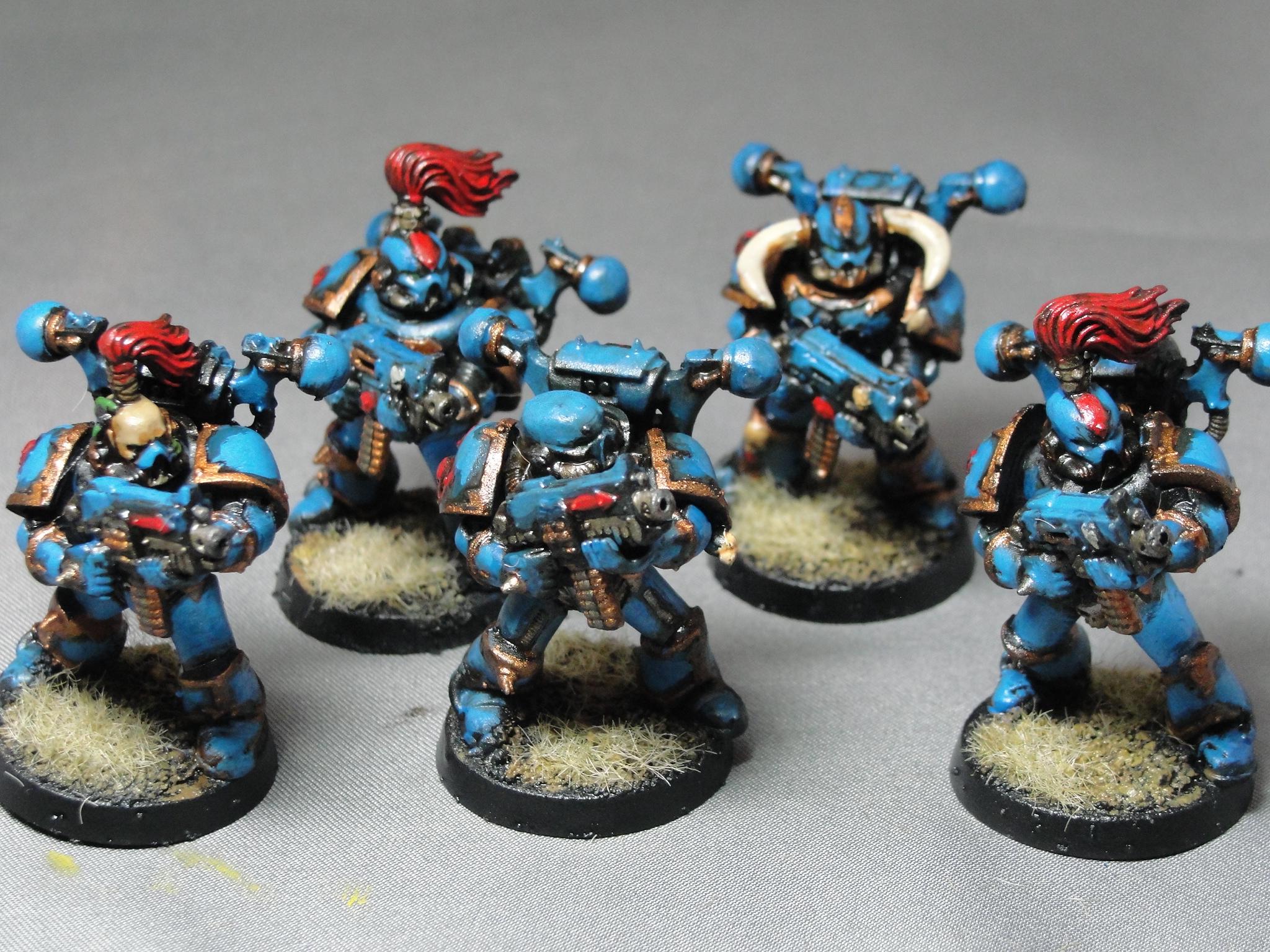Warhammer 40k, Chaos Marines, Chaos Tactical Marines