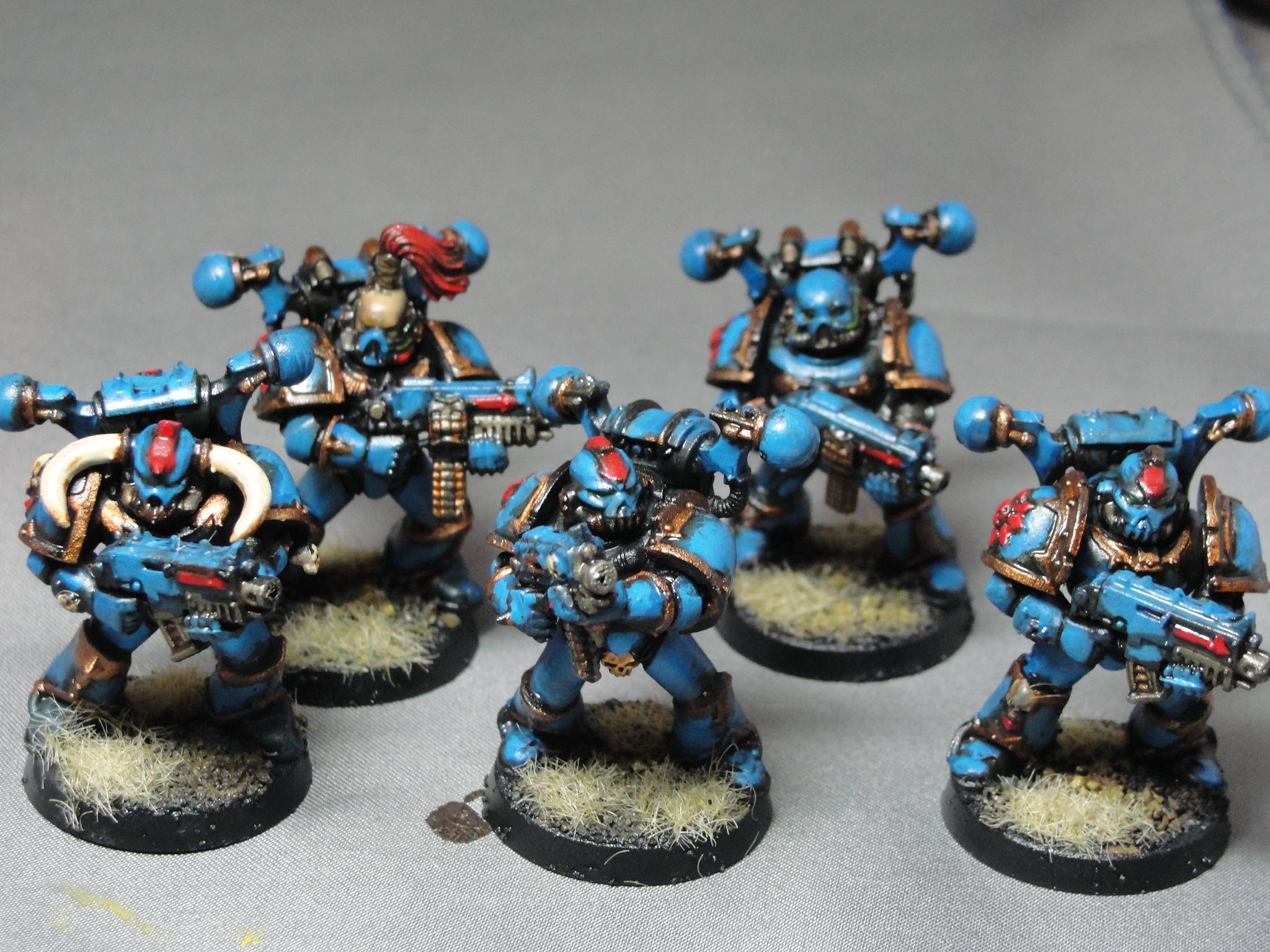 Warhammer 40k, Chaos Marines, Chaos Tactical Marines