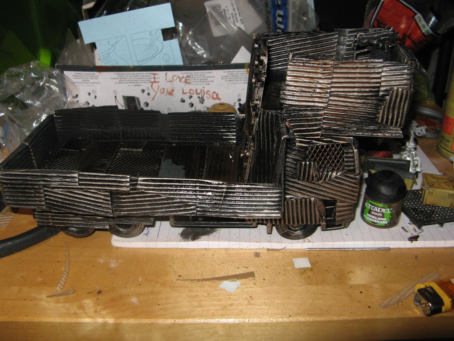 Conversion, Kitbash, Orks, Trukk, Warhammer 40,000
