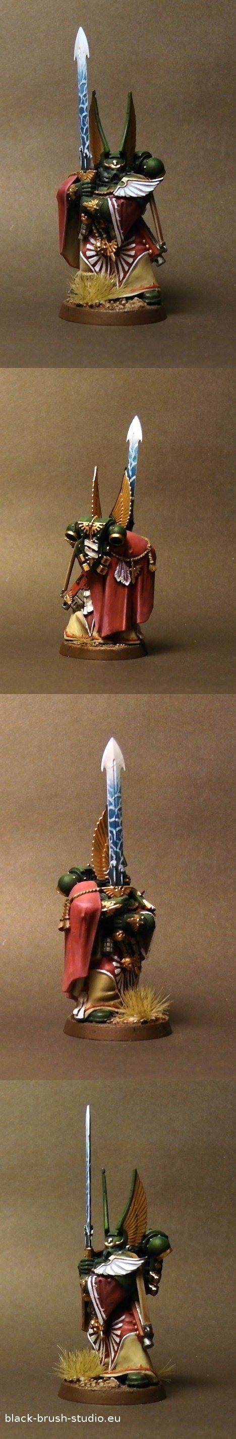 Dark Angels, Dark Vengeance, Green, Lightning, Power Sword, Warhammer 40,000