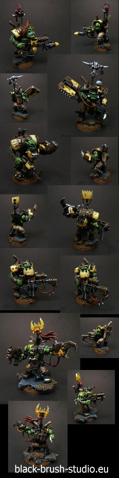 Ork Nobz, Orks, Space Orks, Warboss
