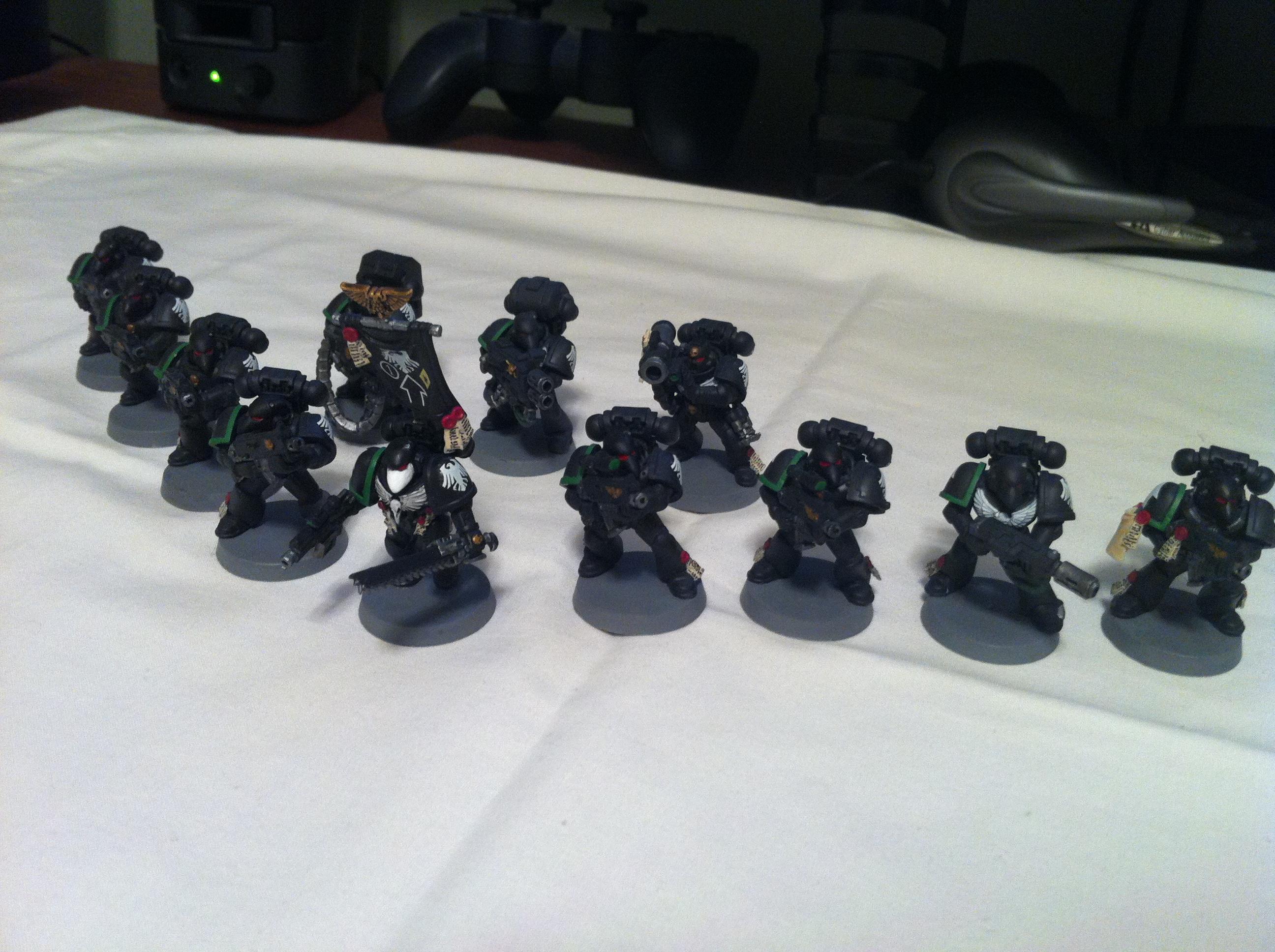 Beakie, Mk6, Mkvi, Raven Guard, Space Marines