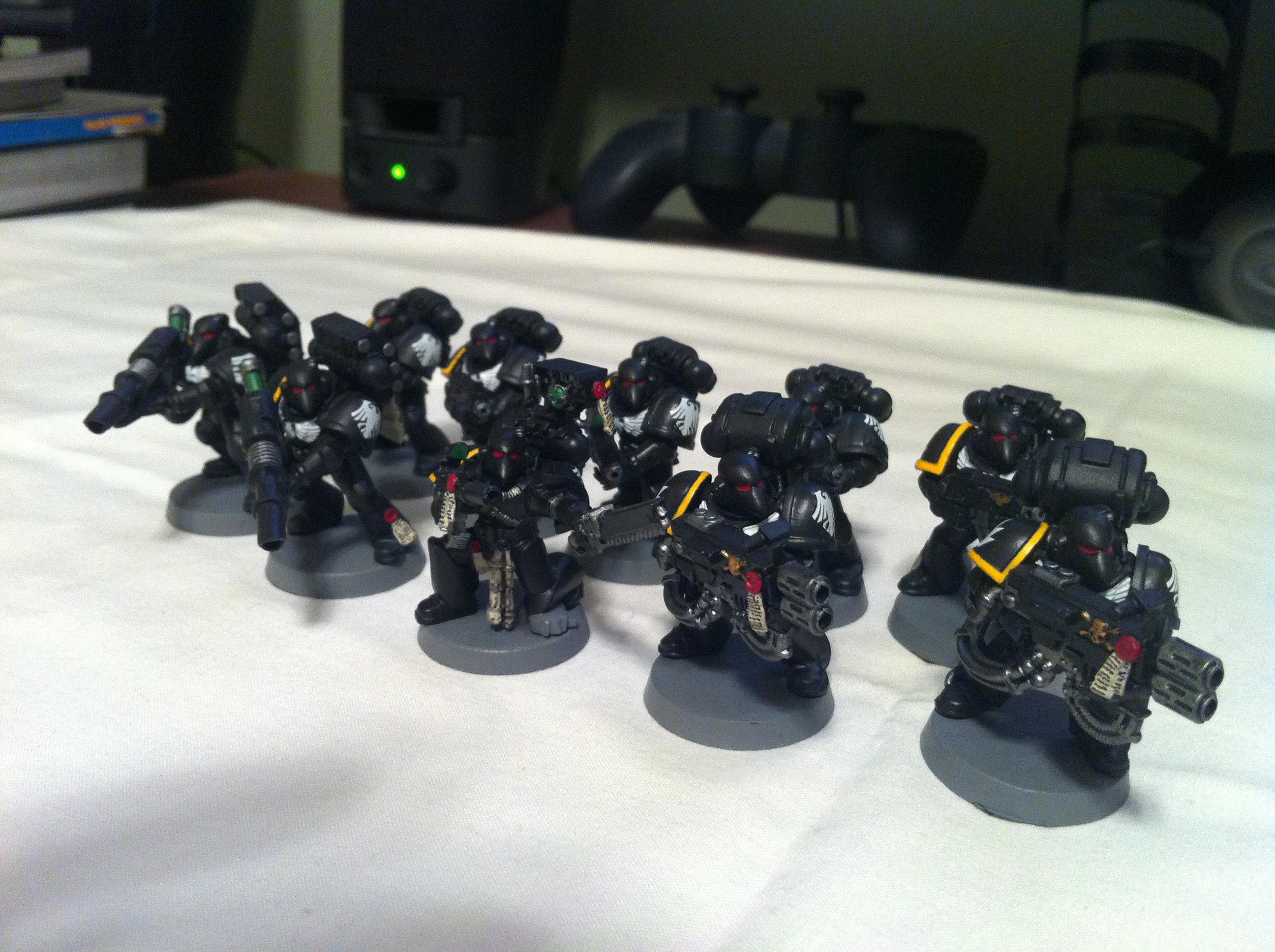 Beakie, Mk6, Mkvi, Raven Guard, Space Marines