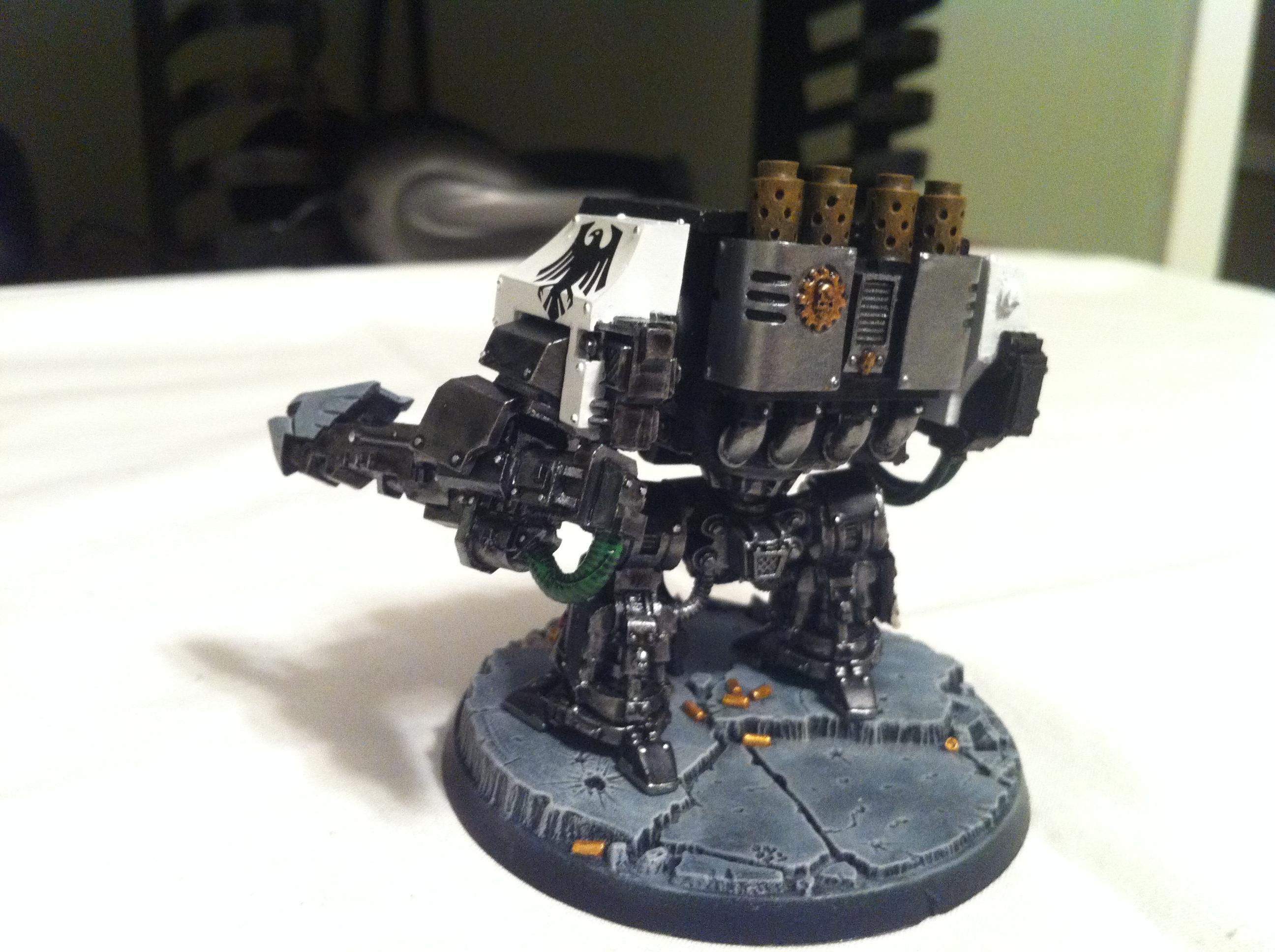 Chaplain, Contemptor, Dreadnought, Forge World, Raven Guard, Space Marines, Venerable