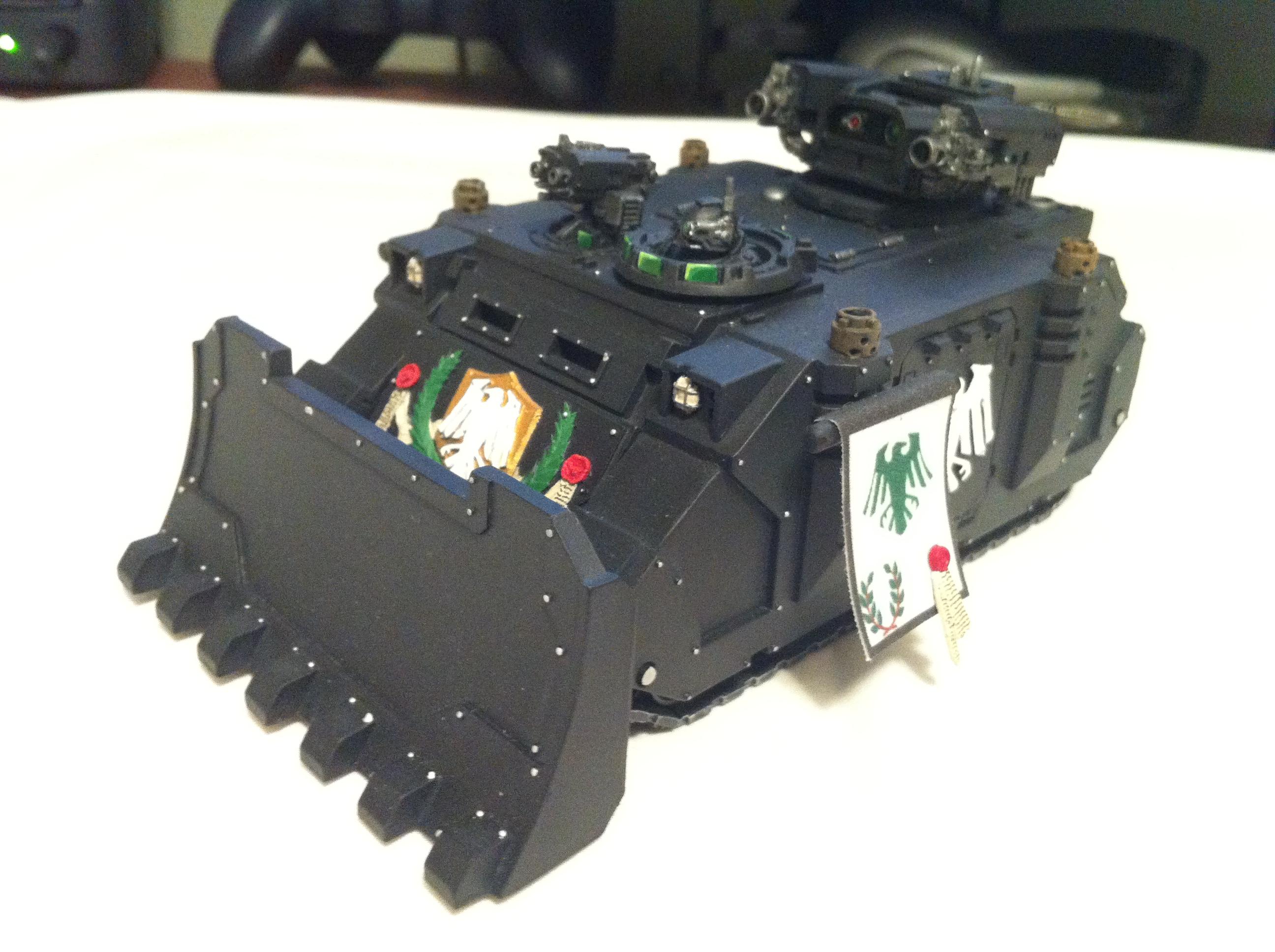 Custom, Forge World, Raven Guard, Razorback, Rhino, Space Marines