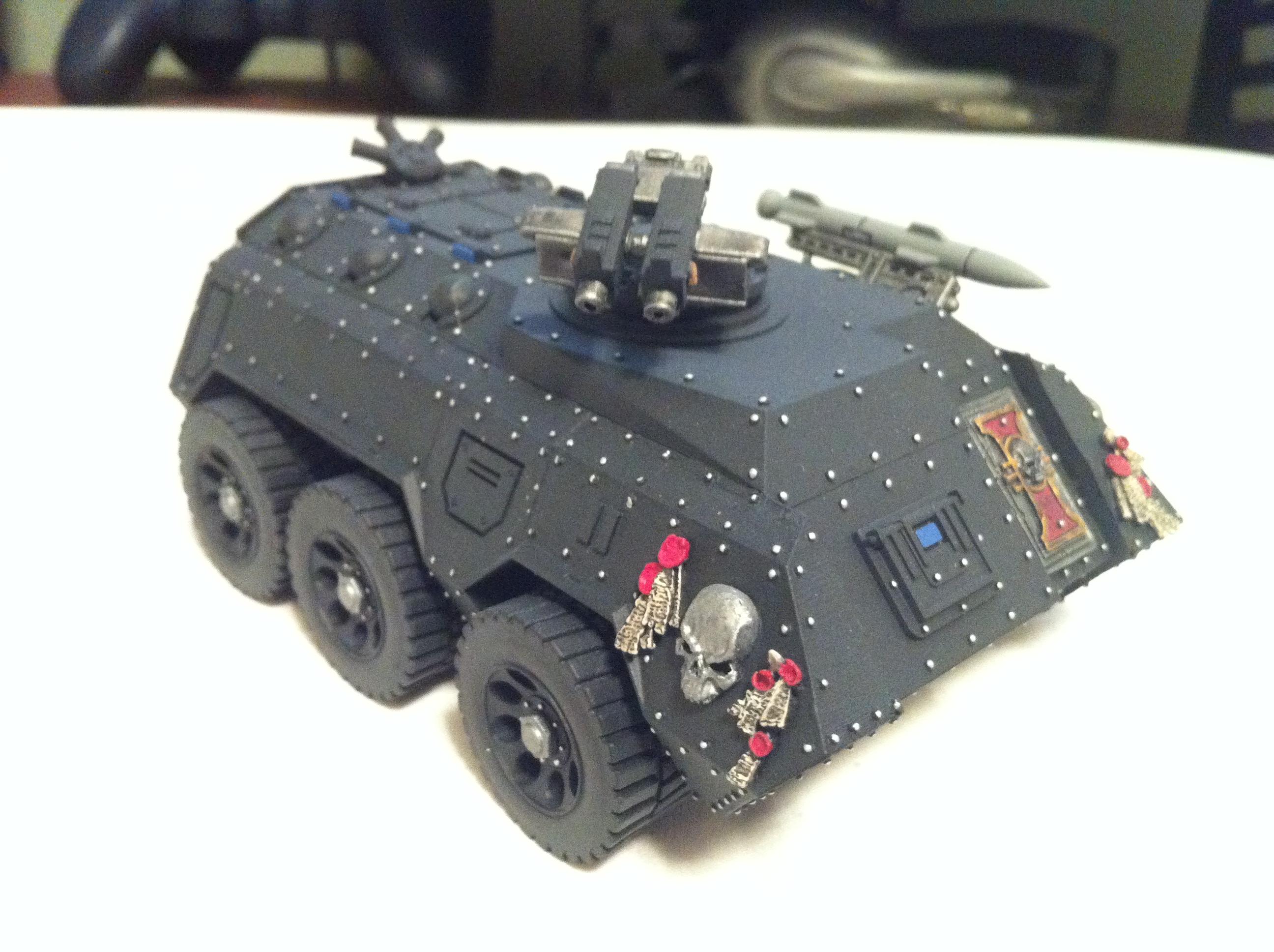 Chimera, Custom, Death Watch, Deathwatch, Space Marines, Sternguard, Wheeled Conversion