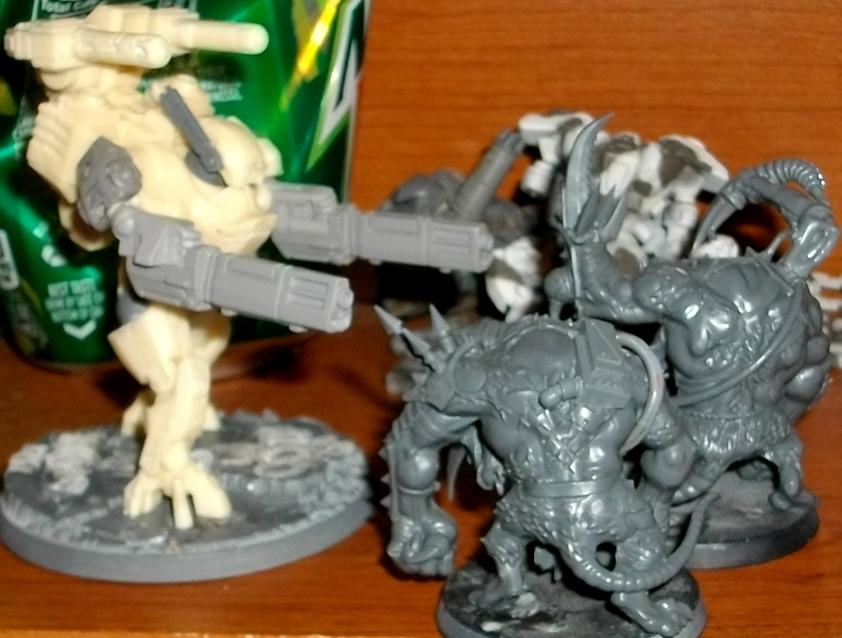 Assault, Broadside Battlesuit, Broadsides, Chaos, Chaos Space Marines, Chaos Spawn, Csms, Iron Warriors, Overwatch, Skaven, Skey-fenn, Spawn, Tau