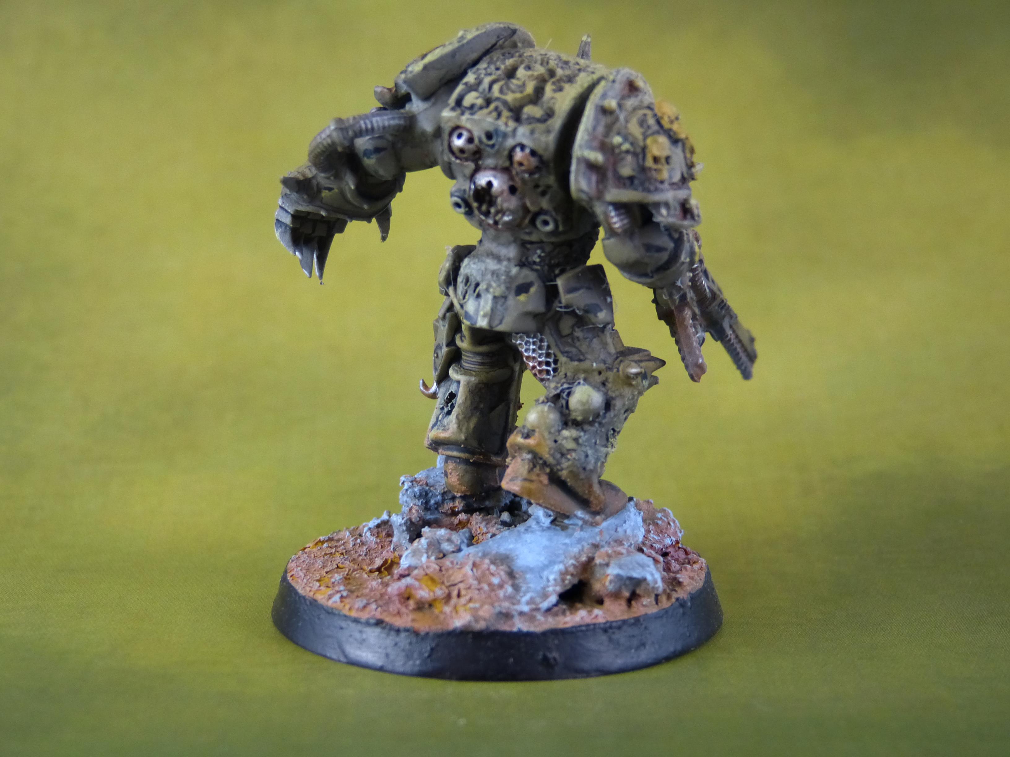Conversion, Death Guard, Nurgle, Object Source Lighting, Power Fist, Warhammer 40 K