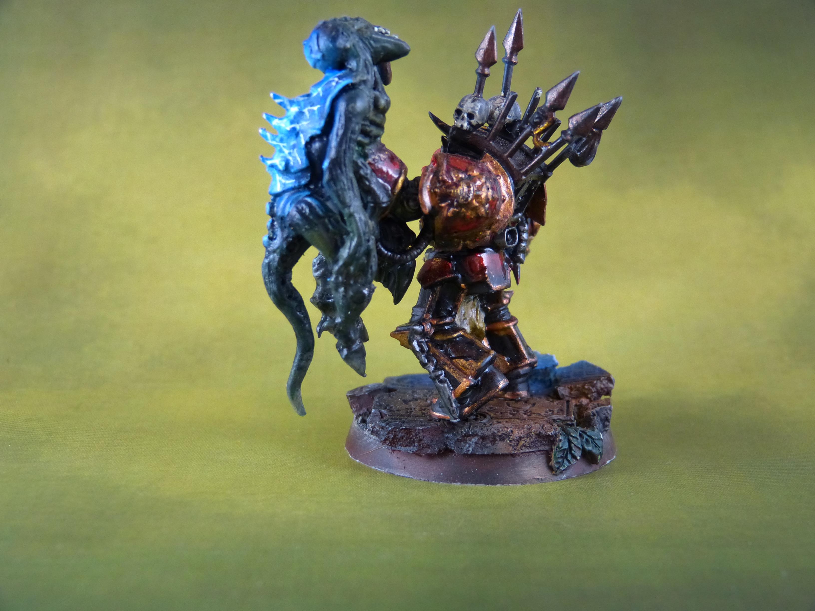 Airbrush, Chaos, Chaos Space Marines, Conversion, Object Source Lighting, Power Claw, Termagants, Terminator Armor, Tyranids, Warhammer 40 K