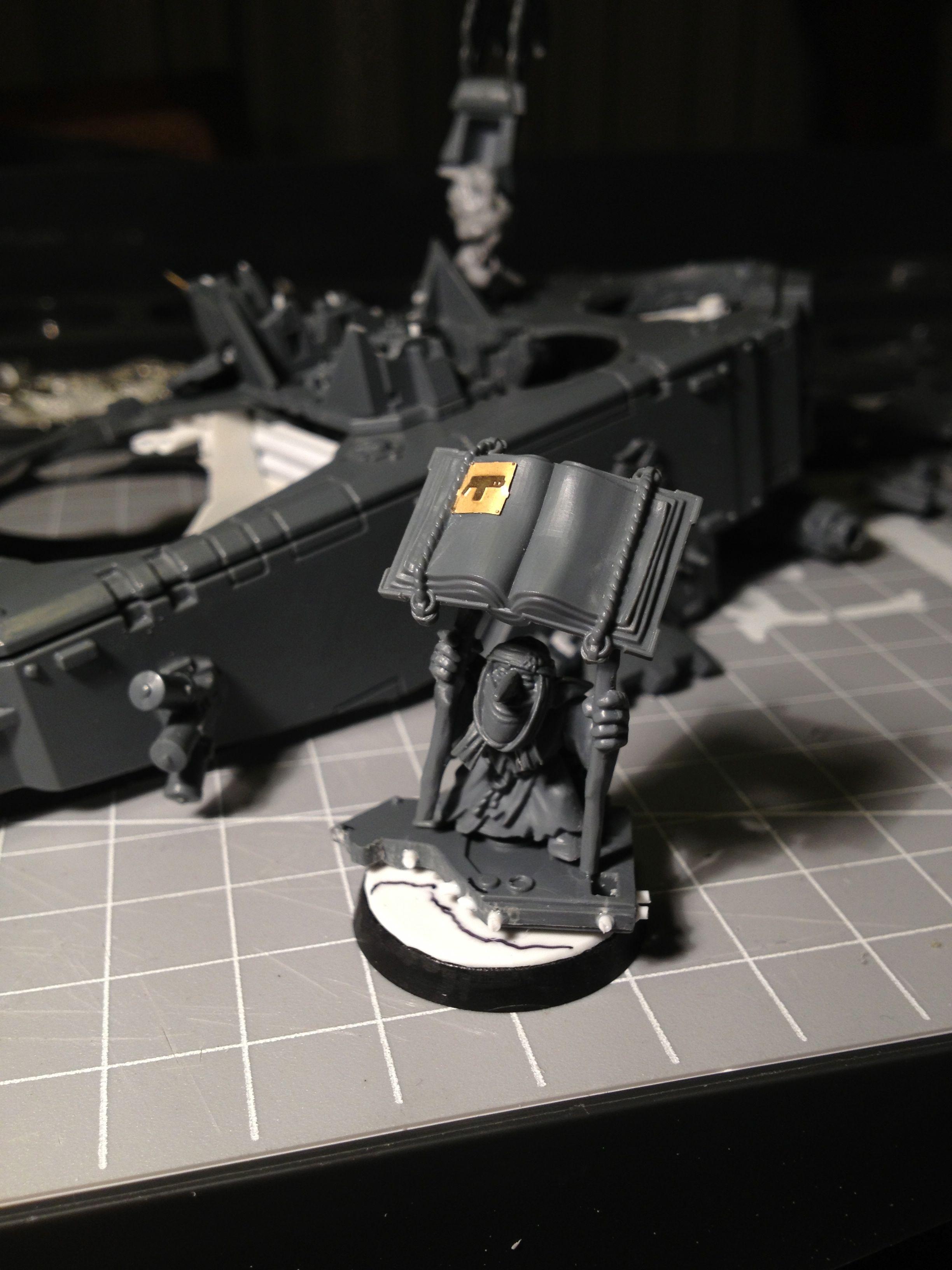 Da Dark Angelz, Orks, Warboss, Work In Progress