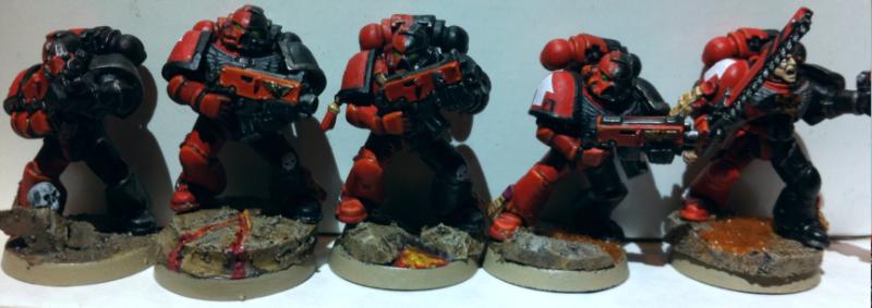 Blood Angels, Combat Squad, Lava, Sanguine, Space Marines, Warhammer ...