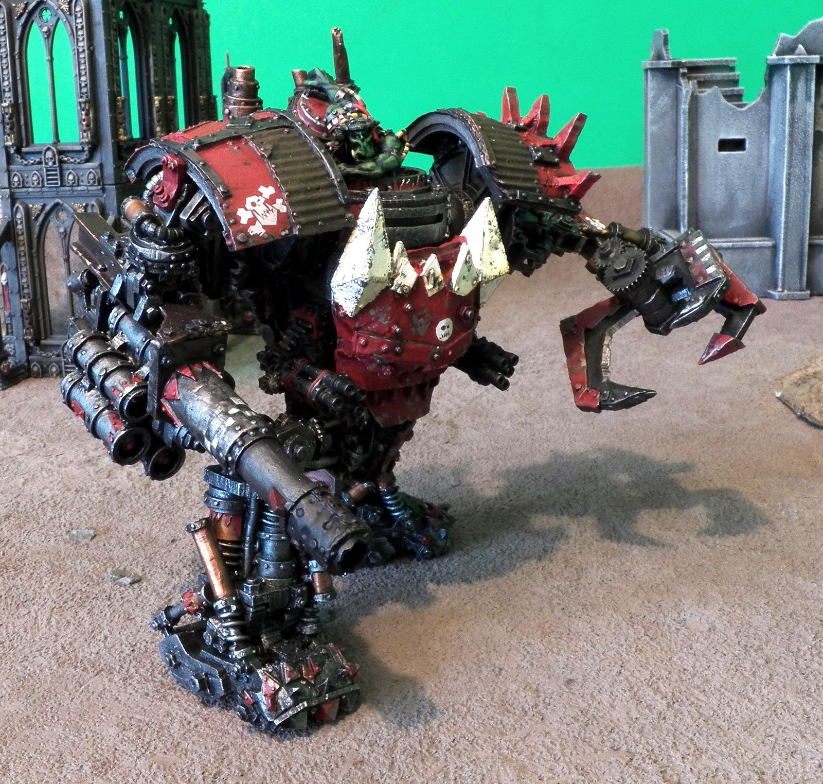 Forge World, Kilkannon, Kill-kannon, Killkannon, Mega-dread. Dreadnought, Orks, Rippa Klaw, Rippa-klaw, Walker, Warhammer 40,000