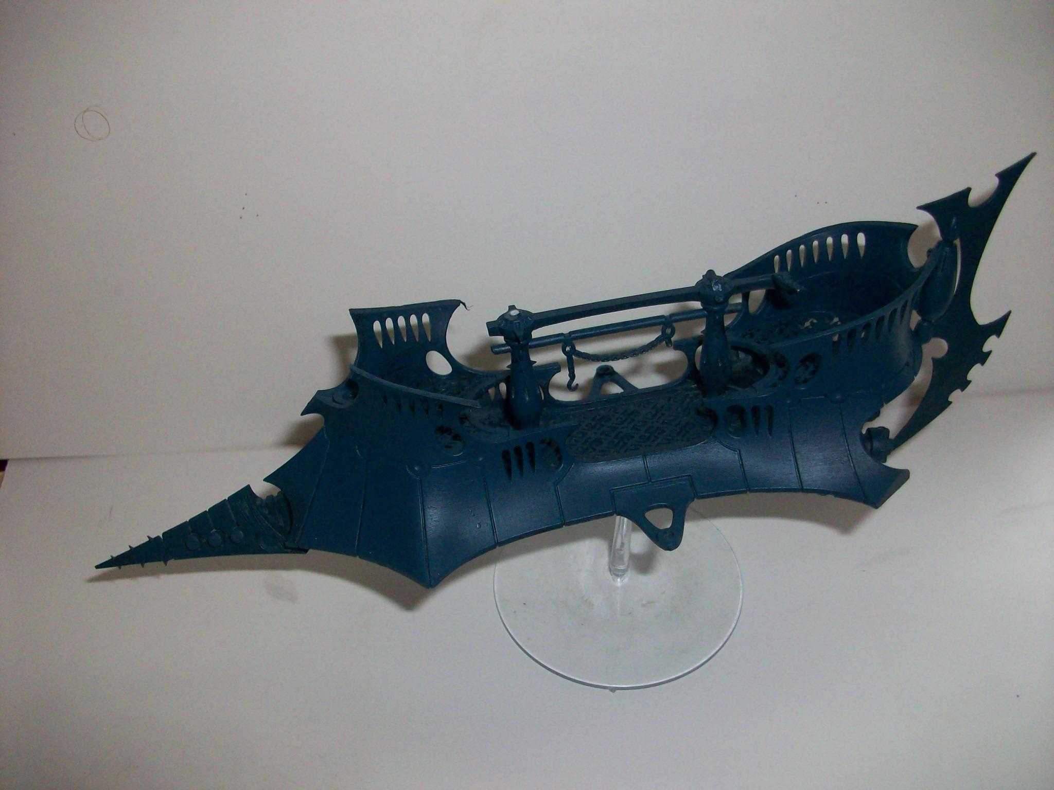 Ravager with base coat of Stegadon scale green