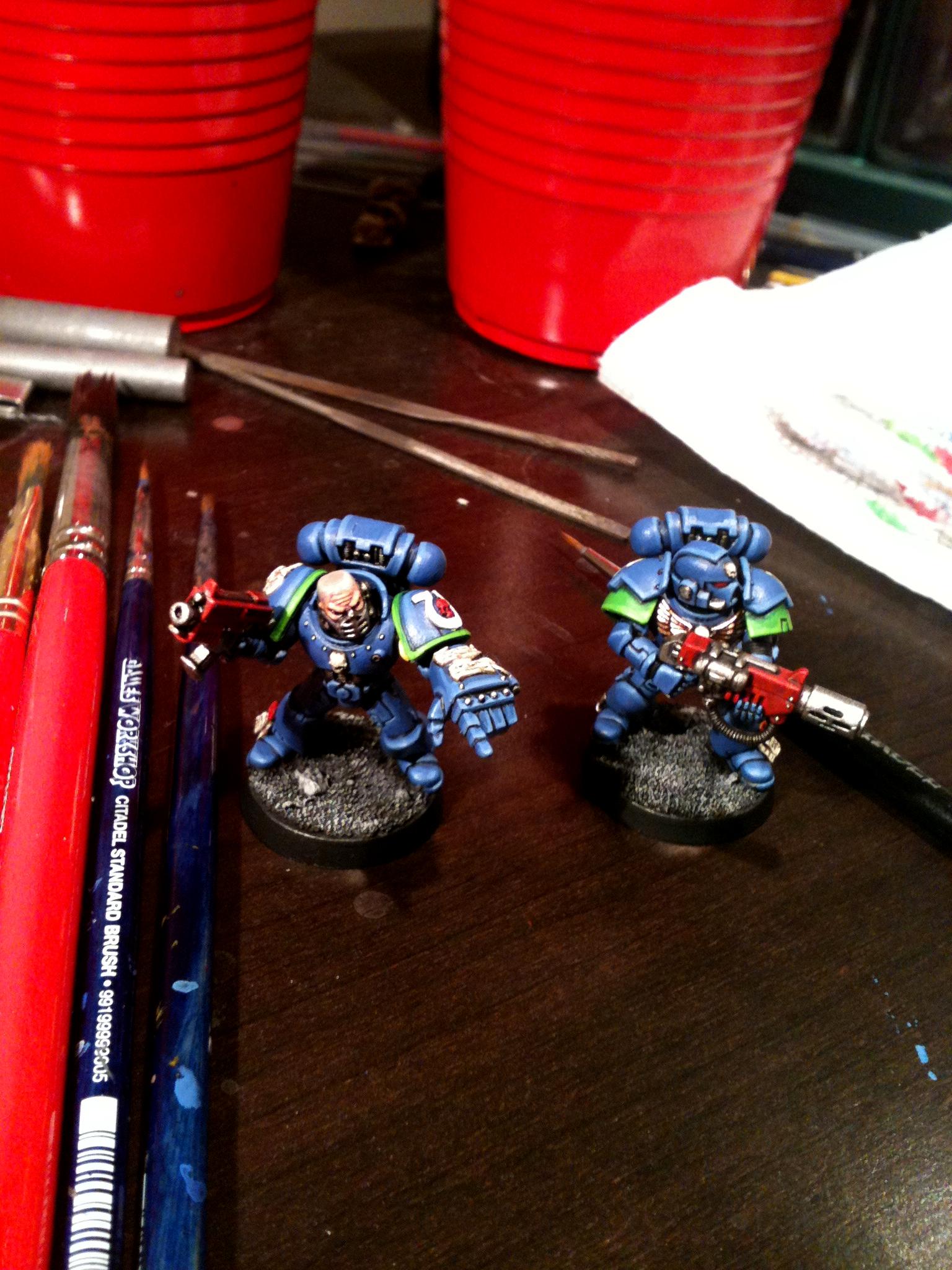 Infanty, Space Marines, Ultramarines, Warhammer 40,000