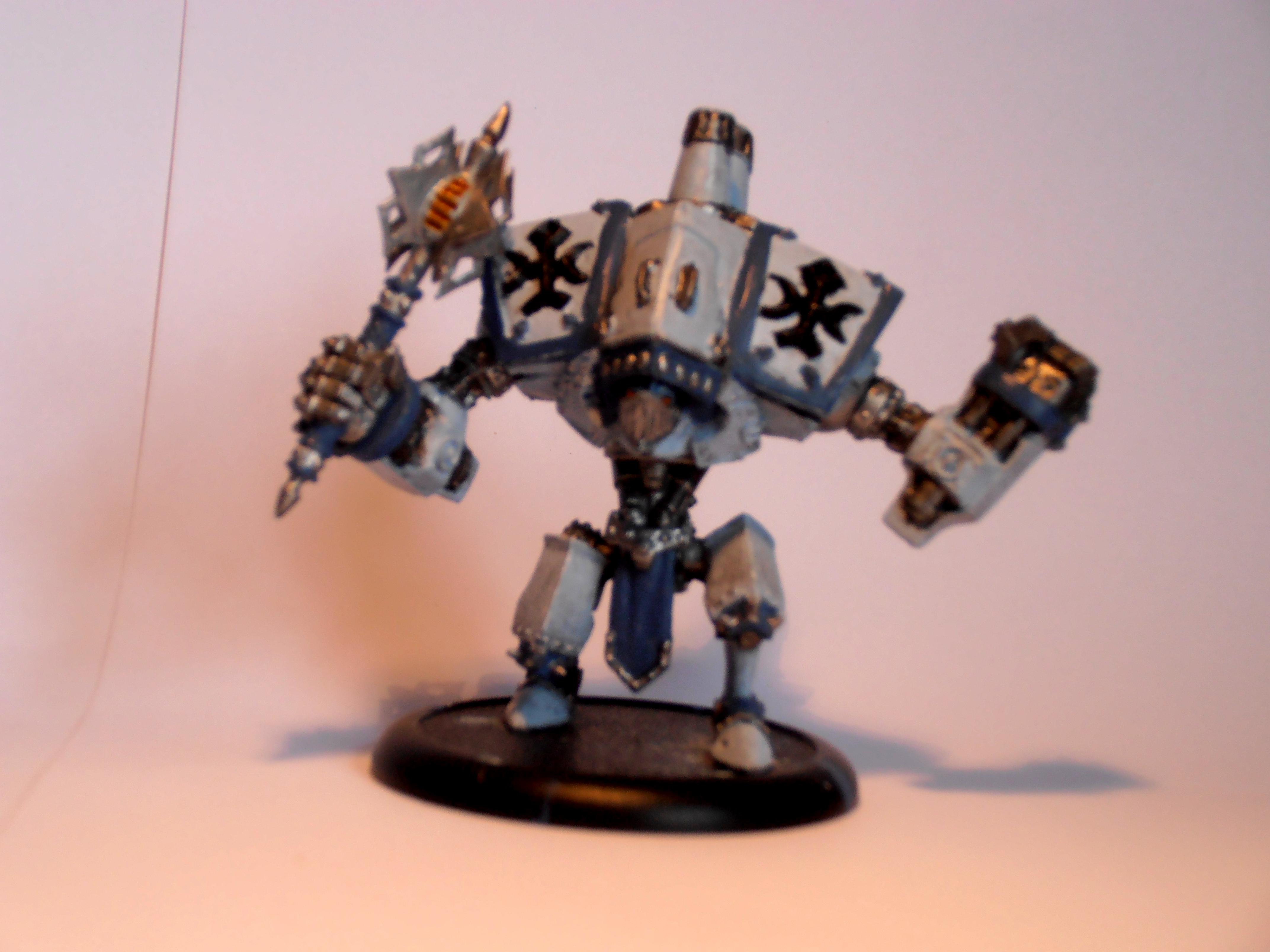Crusader, Protectorate Of Menoth, Warjack, Warmachine, Work In Progress