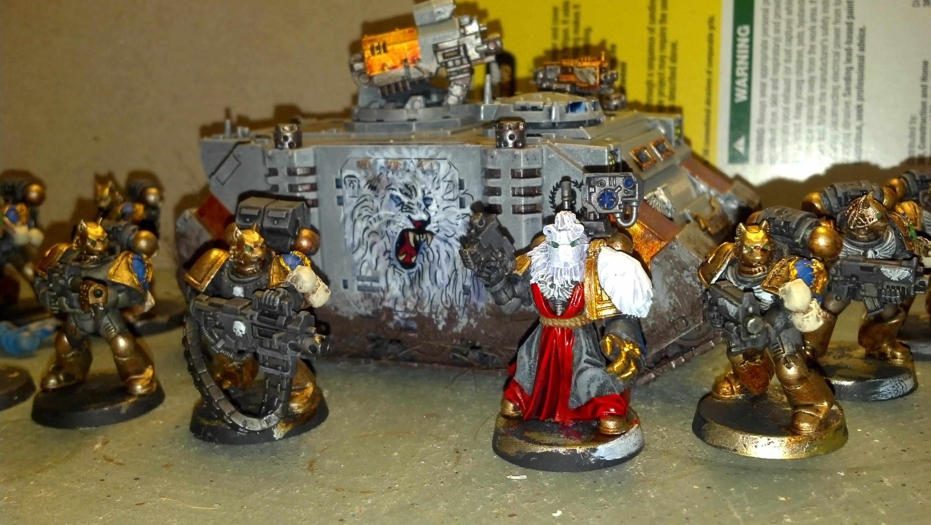 Astral Claws Wip, Marine Squad 3