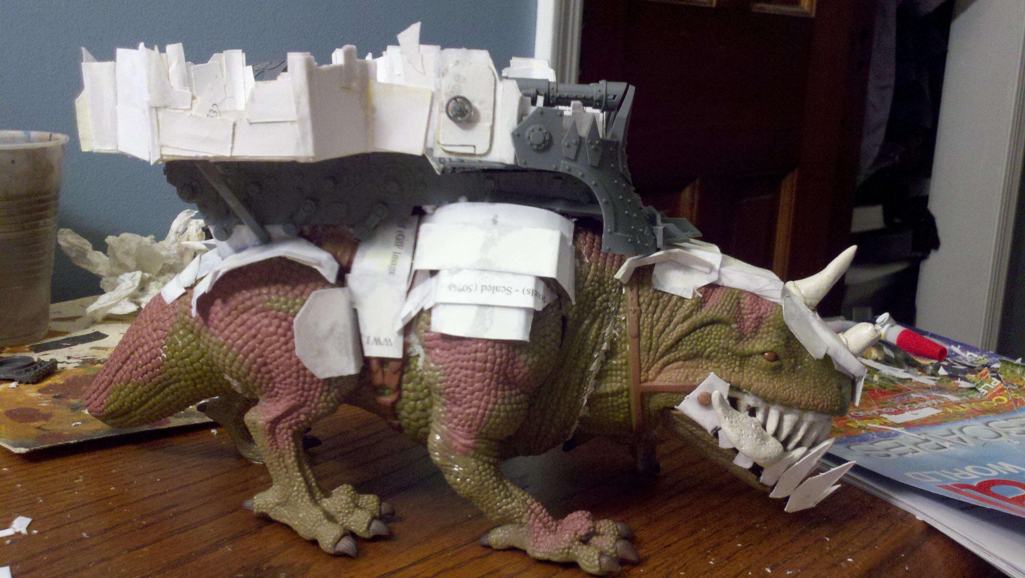 Squiggoth, Big squig almost done WIP 2