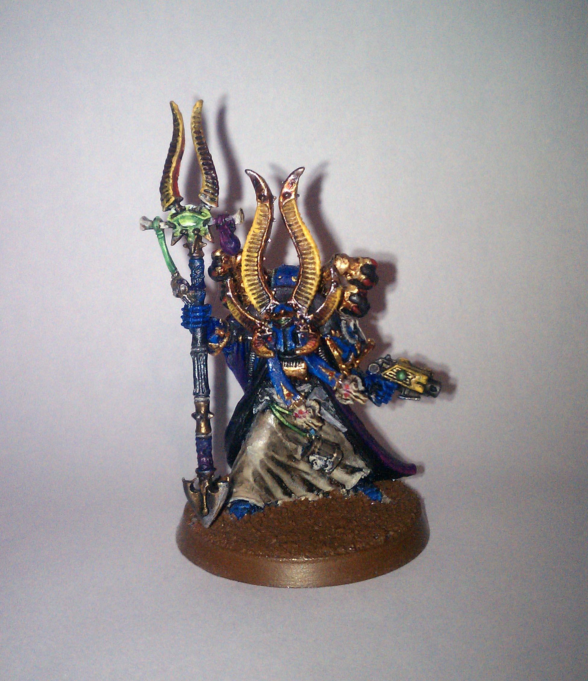Ahriman, Chaos, Chaos Lord, Chaos Space Marines, Librarian, Lord, Sorcerer, Thousand Sons, Tzeentch