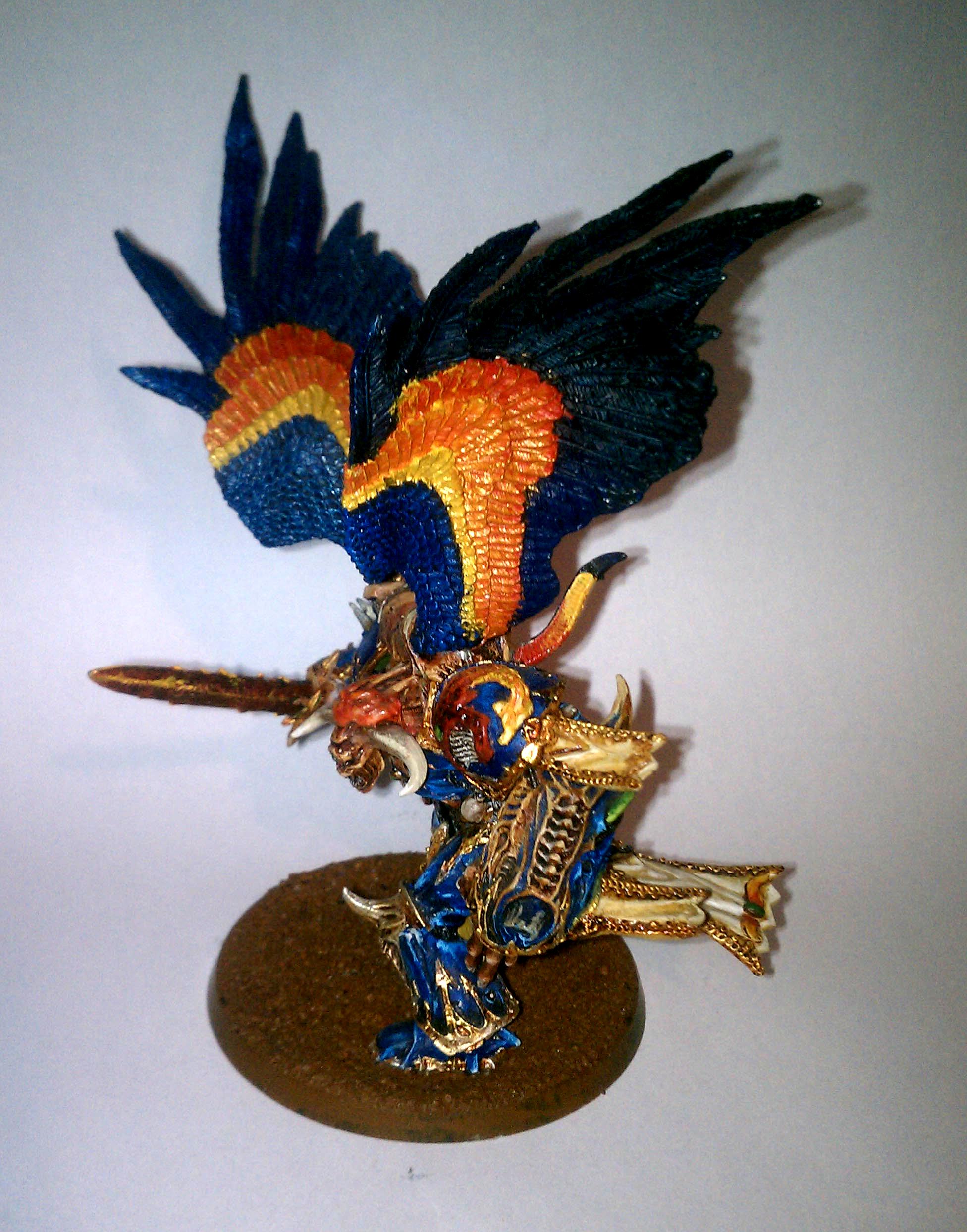 Chaos Daemons, Chaos Space Marines, Conversion, Daemon Prince, Daemons, Magnus The Red, Thousand Sons, Tzeentch