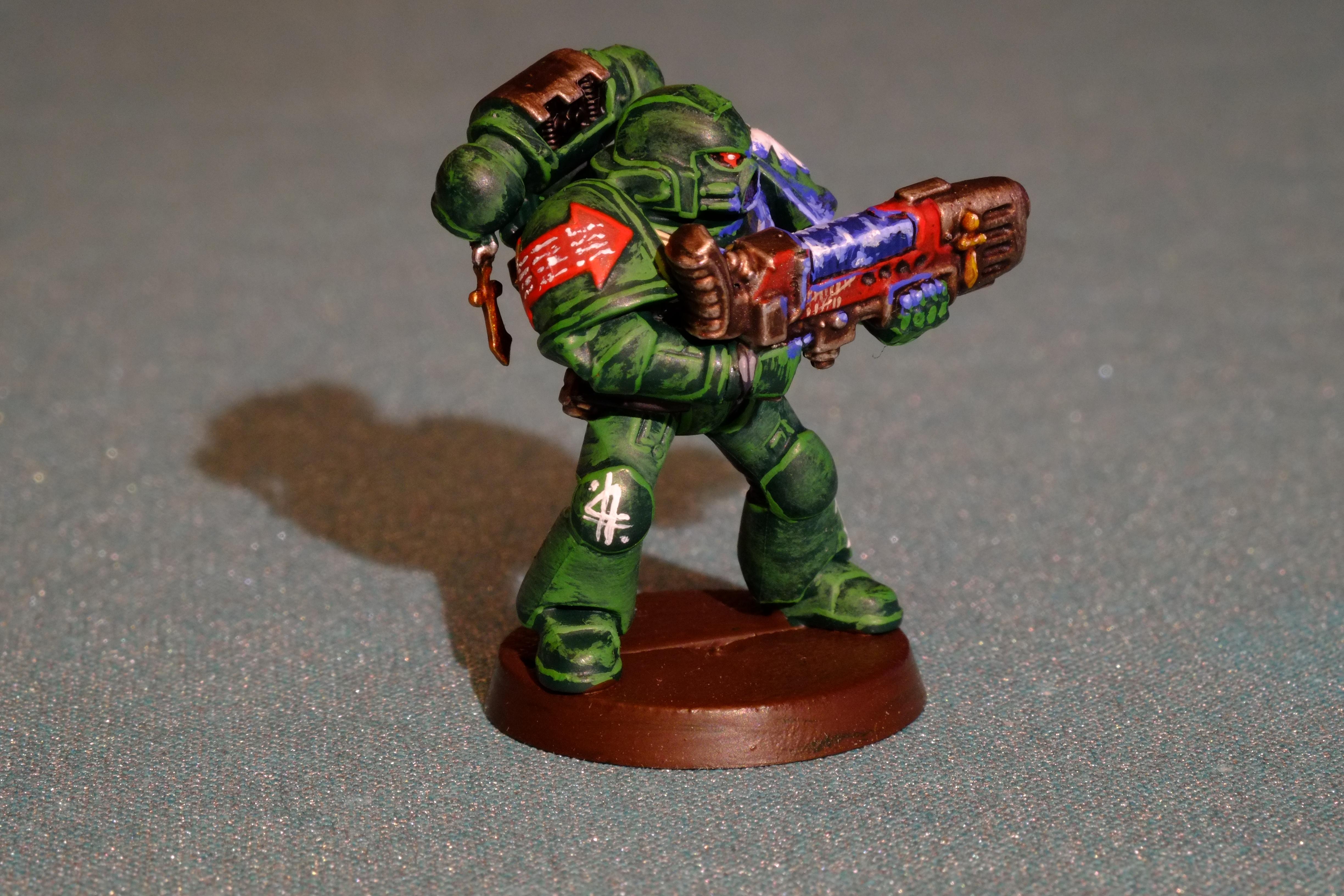 Cultists, Dark Angels, Dark Vengeance, Freehand, Object Source Lighting, Plasma, Space Marines