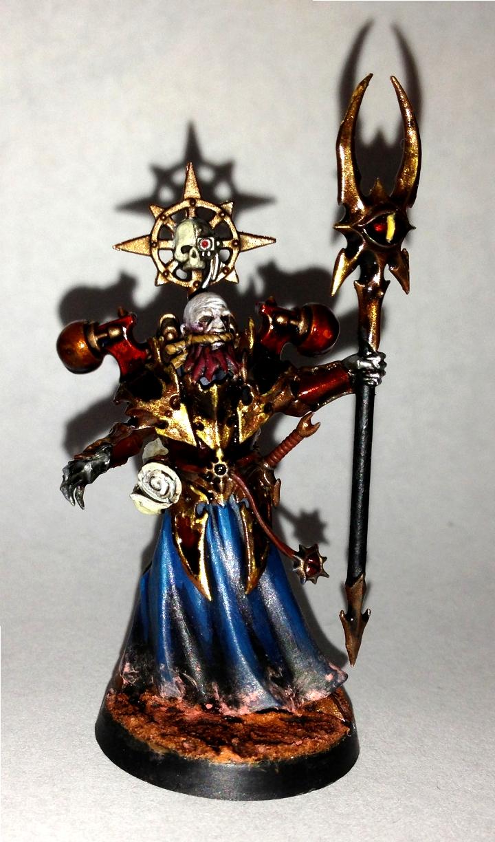 Chaos, Chaos Space Marines, Sorcerer, Warhammer 40,000